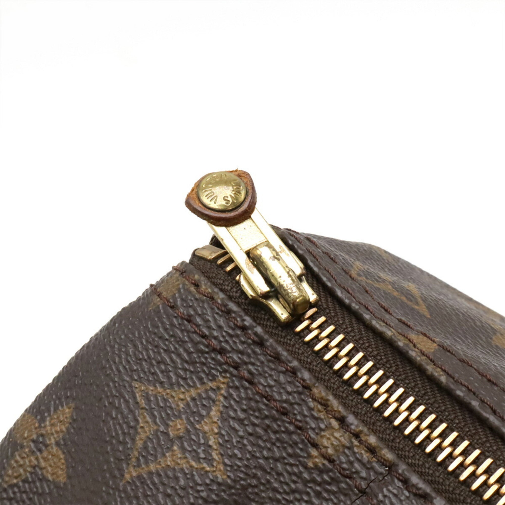 Louis Vuitton Brown Monogram Canvas Pvc Coated Canvas Boston Bag Handbag (Pre-Owned)