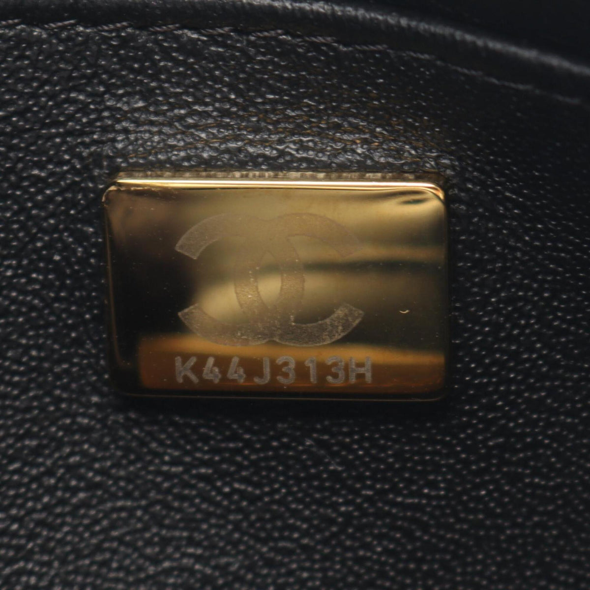 Chanel Matelasse Black Leather Handbag Shoulder Bag (Pre-Owned)