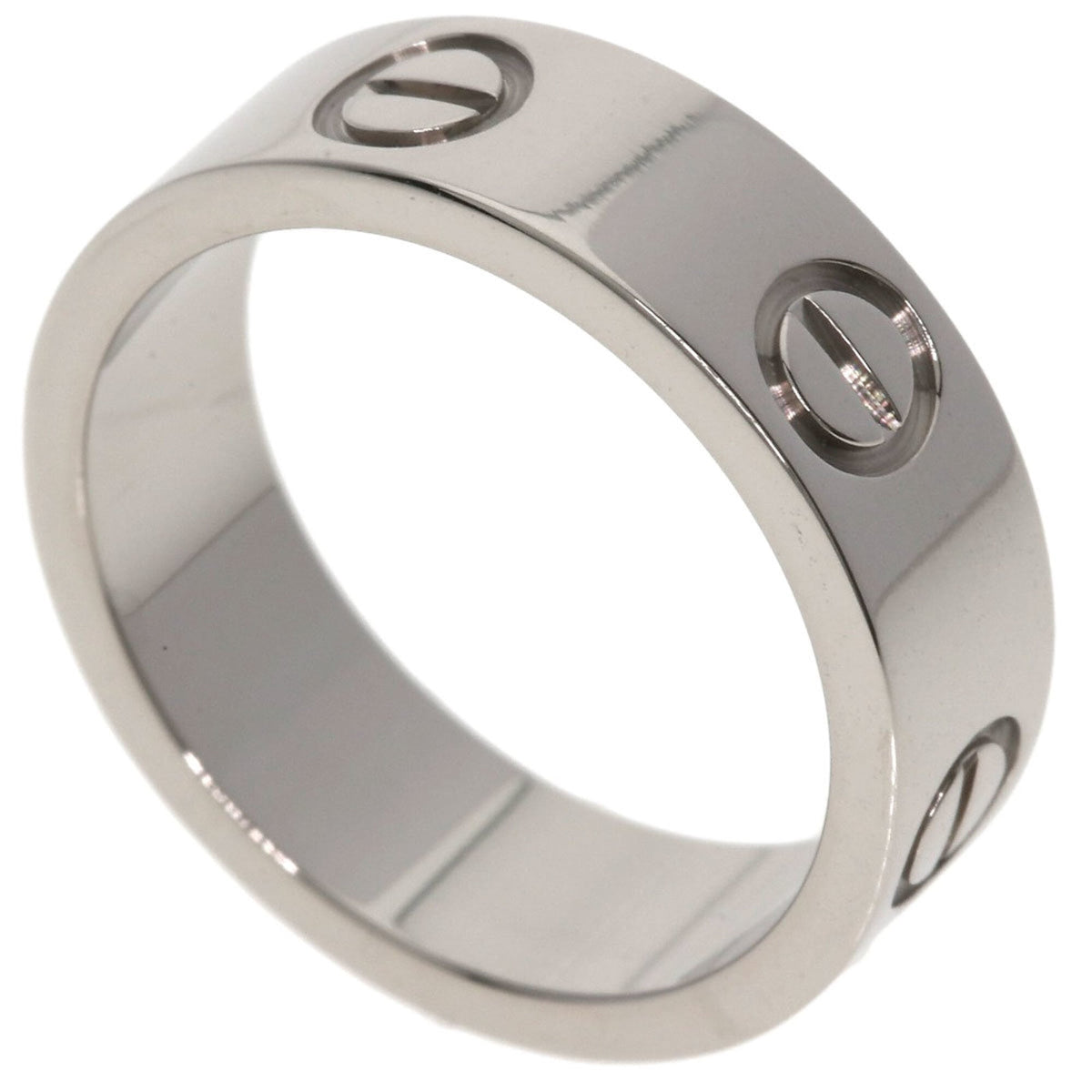 Cartier Love White Gold (18K) Band Ring (Pre-Owned)