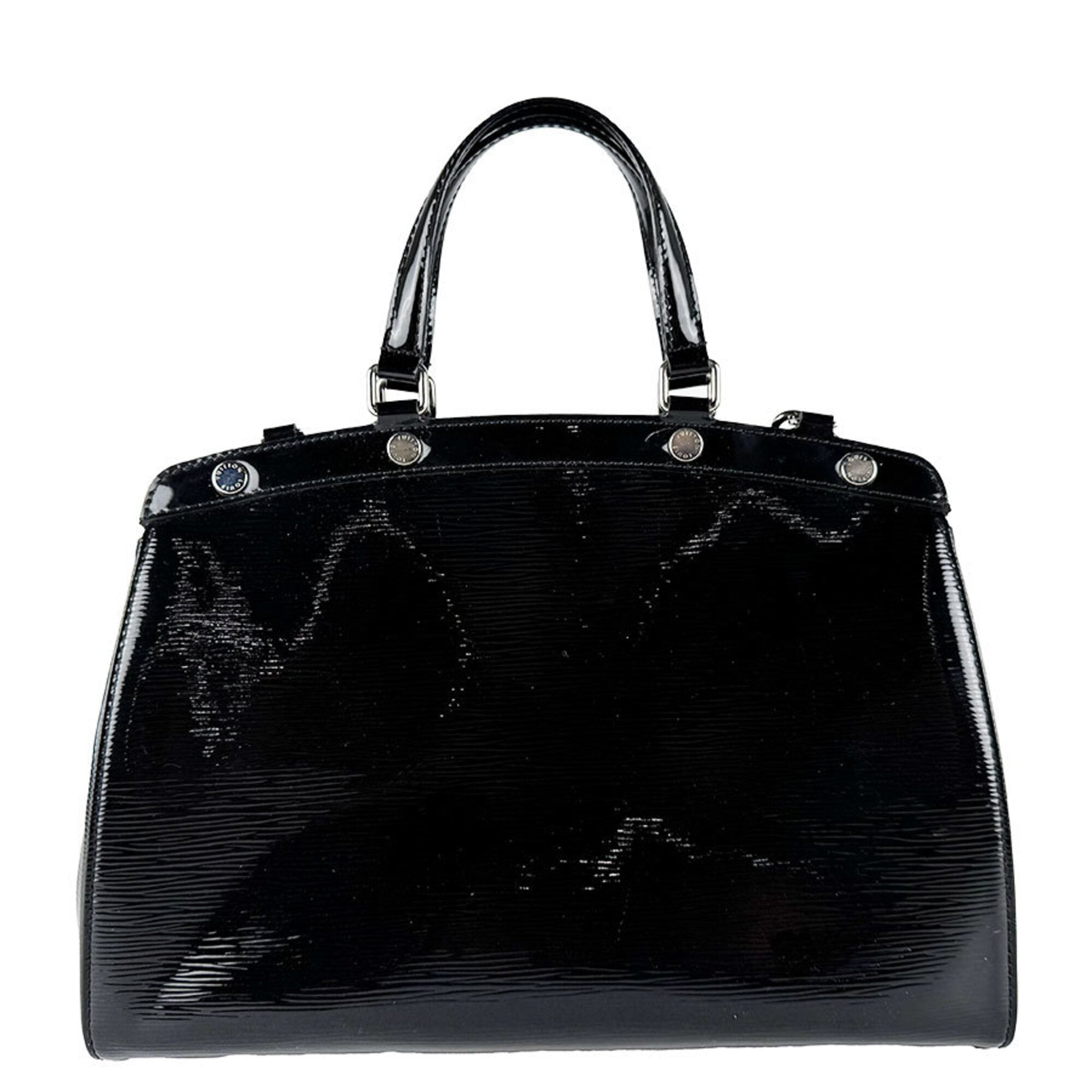 Louis Vuitton Noir Handbag Shoulder Bag (Pre-Owned)