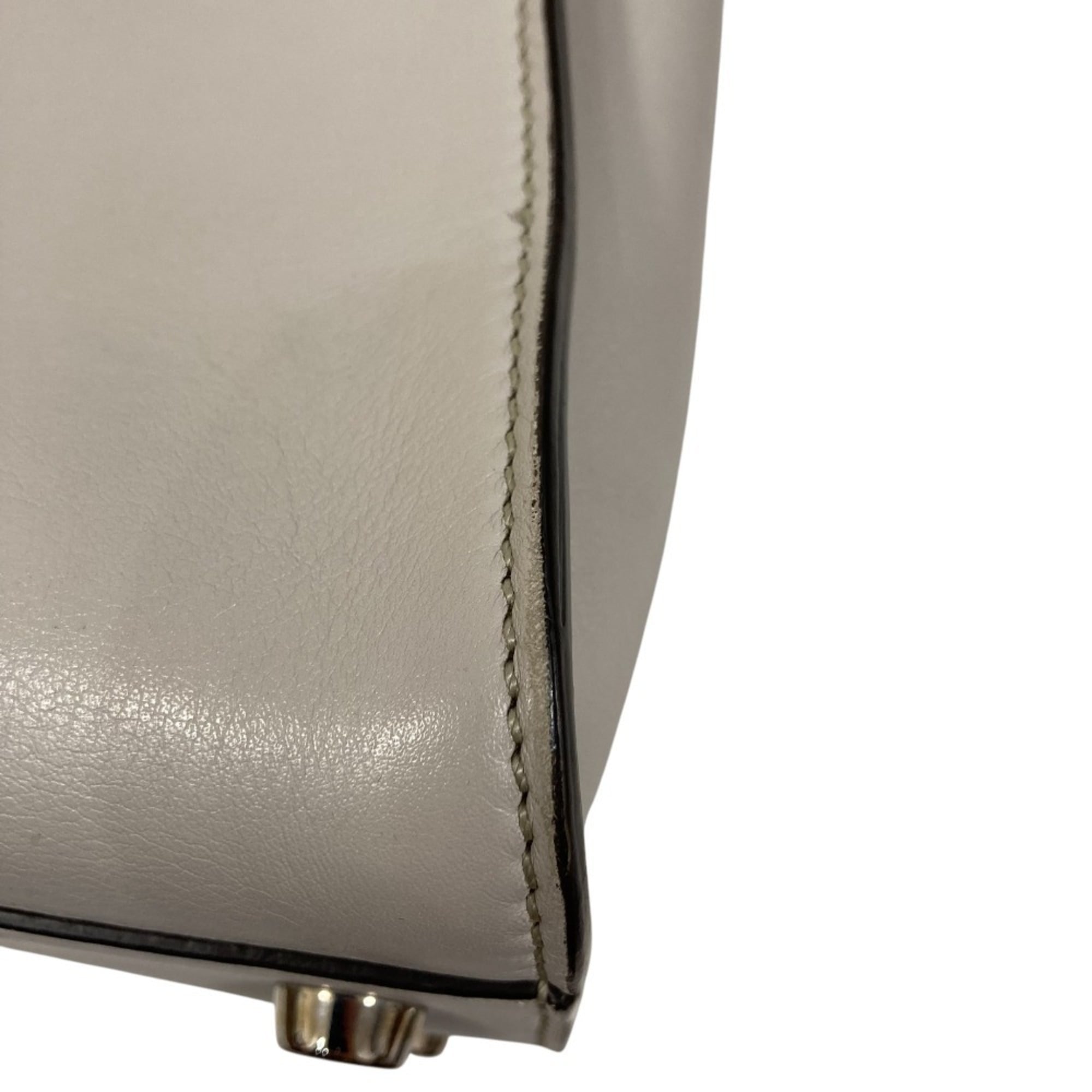 Fendi Peekaboo Gray Handbag Shoulder Bag (Pre-Owned)