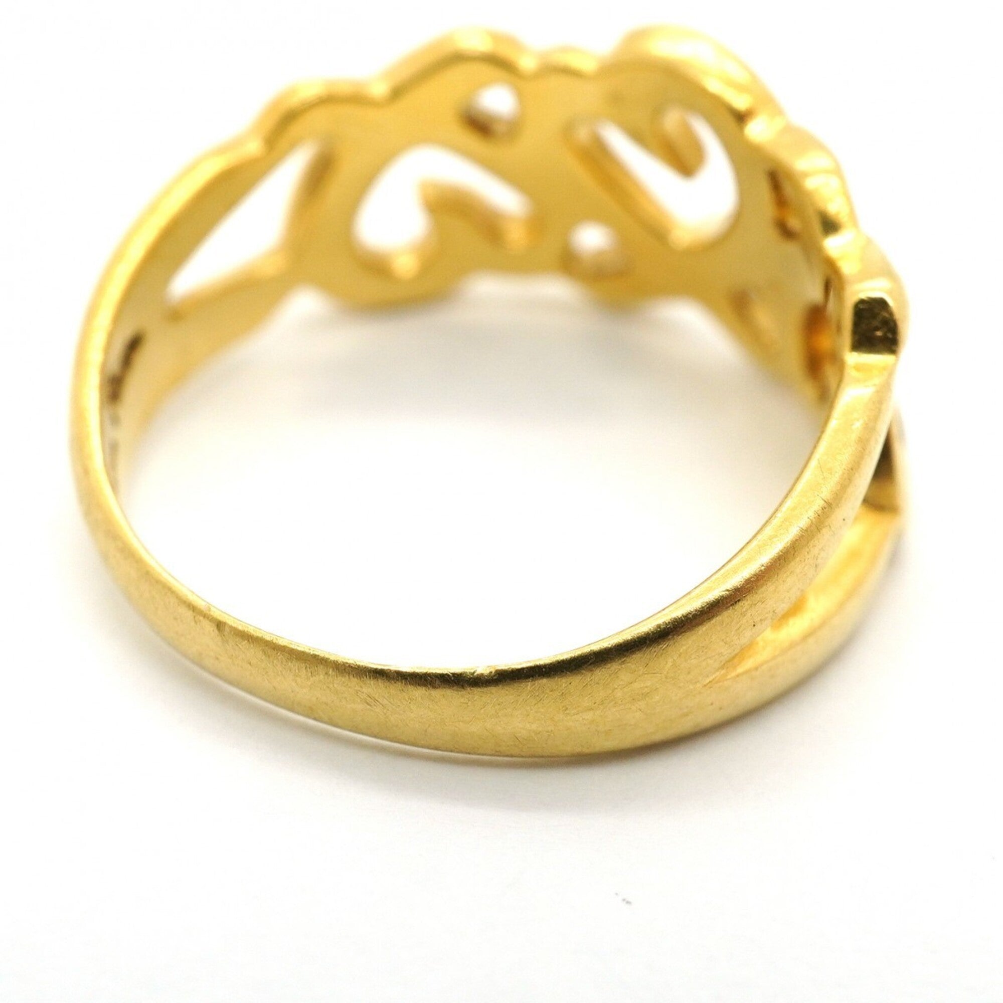 Tiffany Yellow Gold (18K) Band Ring (Pre-Owned)