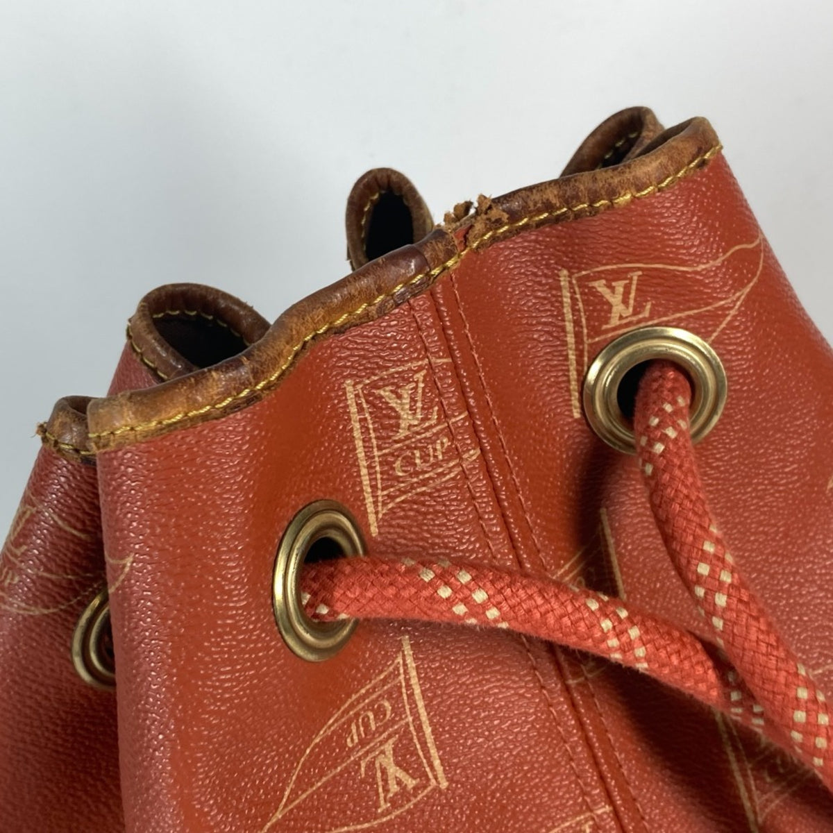 Louis Vuitton Brown Pvc Leather Shoulder Bag (Pre-Owned)