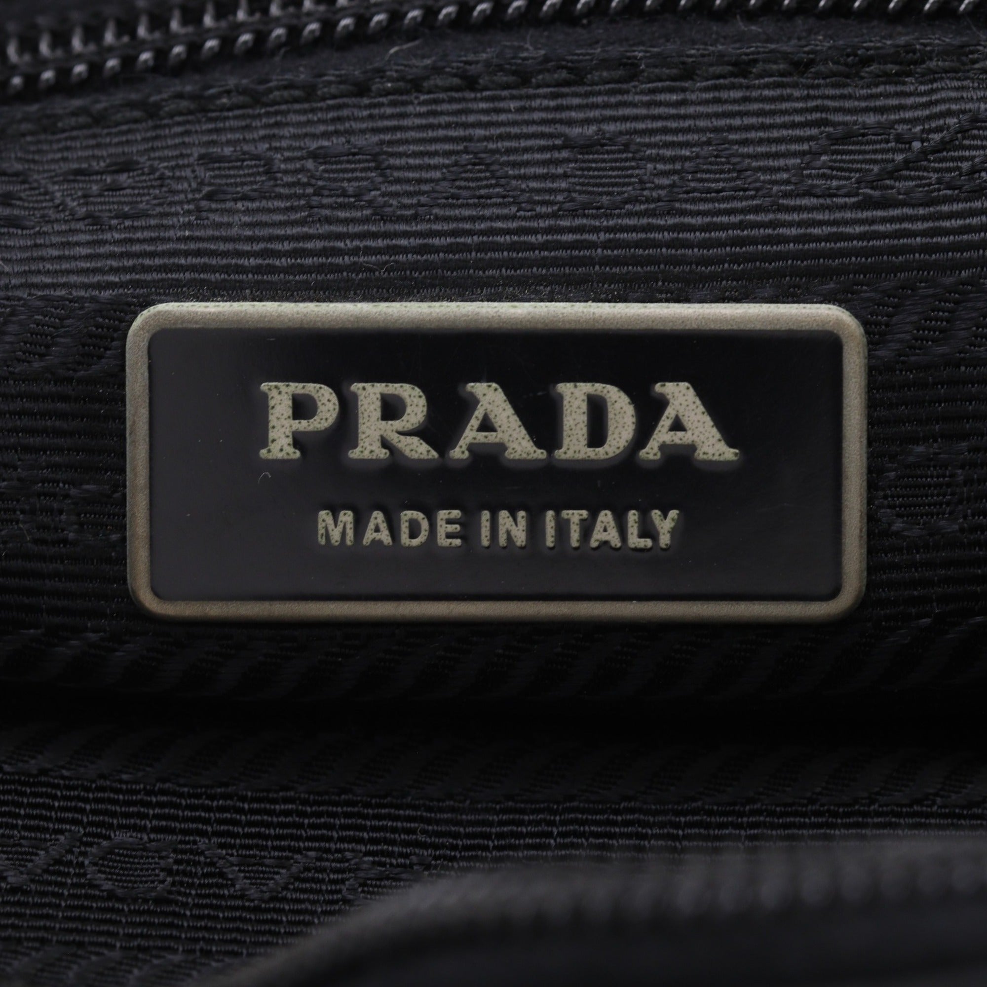 Prada Black Nylon Shoulder Bag (Pre-Owned)