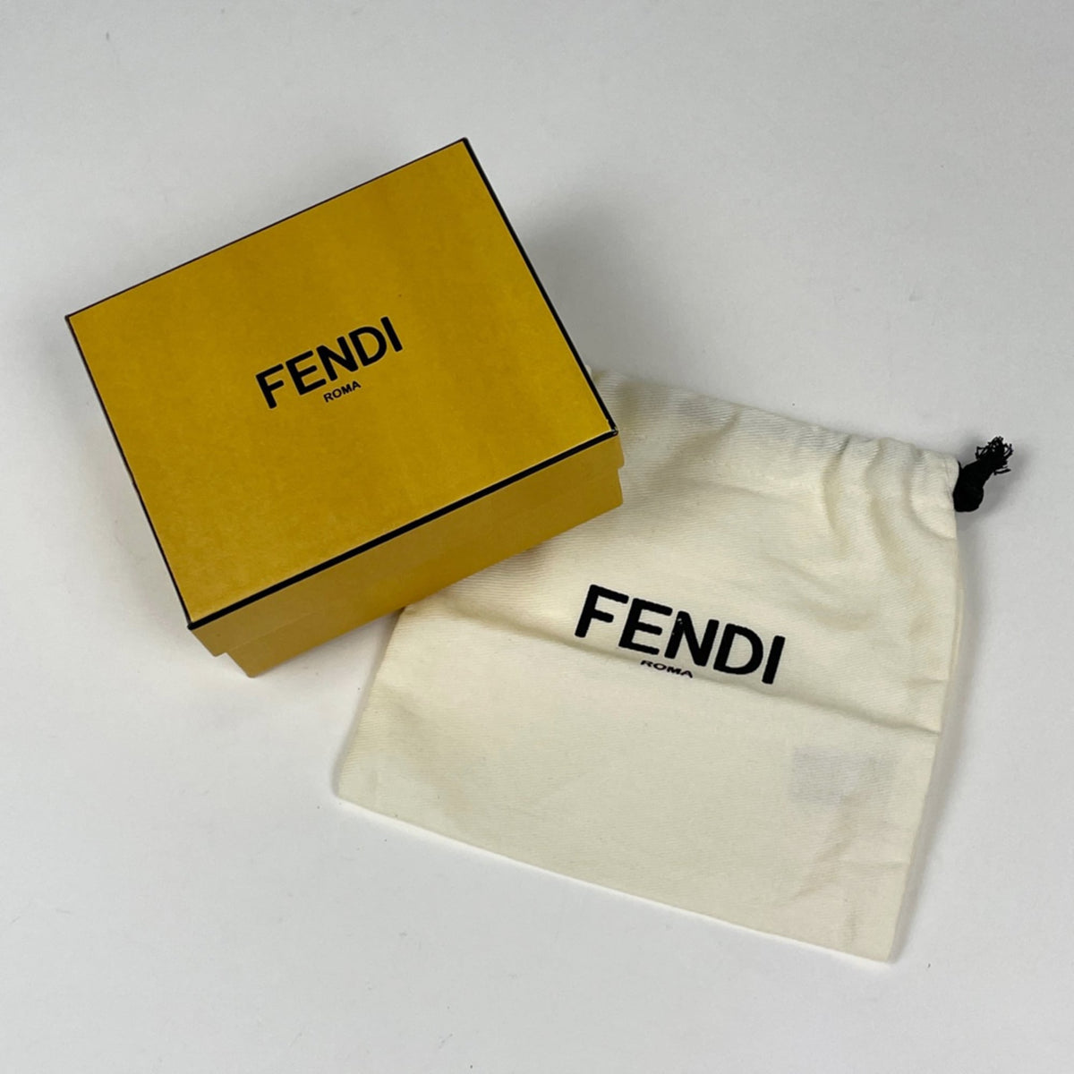 Fendi Blue Leather Wallet (Tri-Fold) (Pre-Owned)