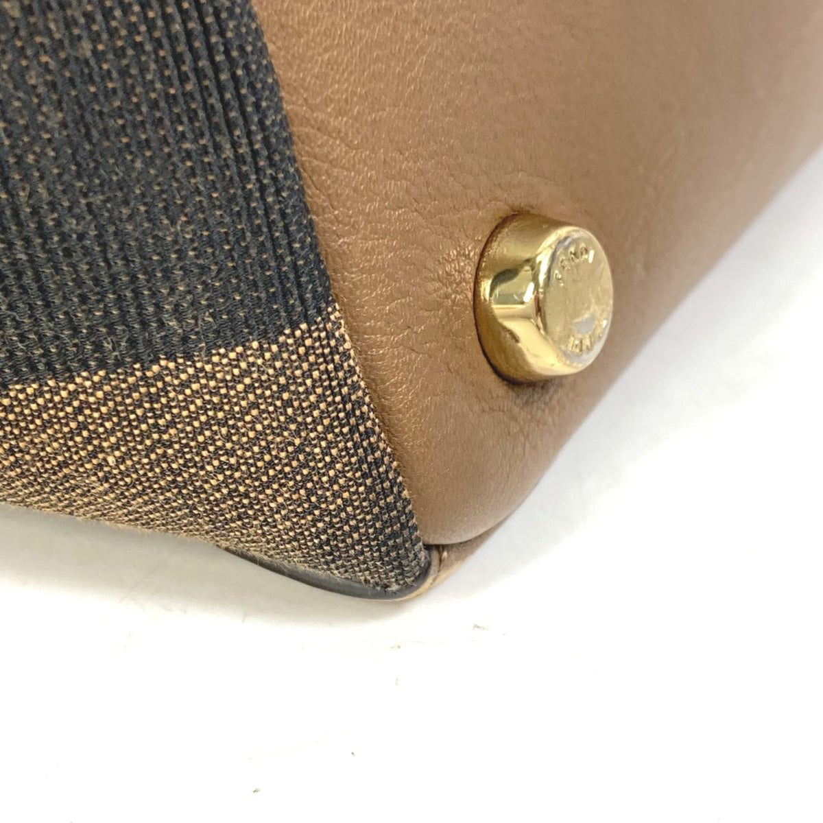 Fendi Brown Leather Handbag (Pre-Owned)