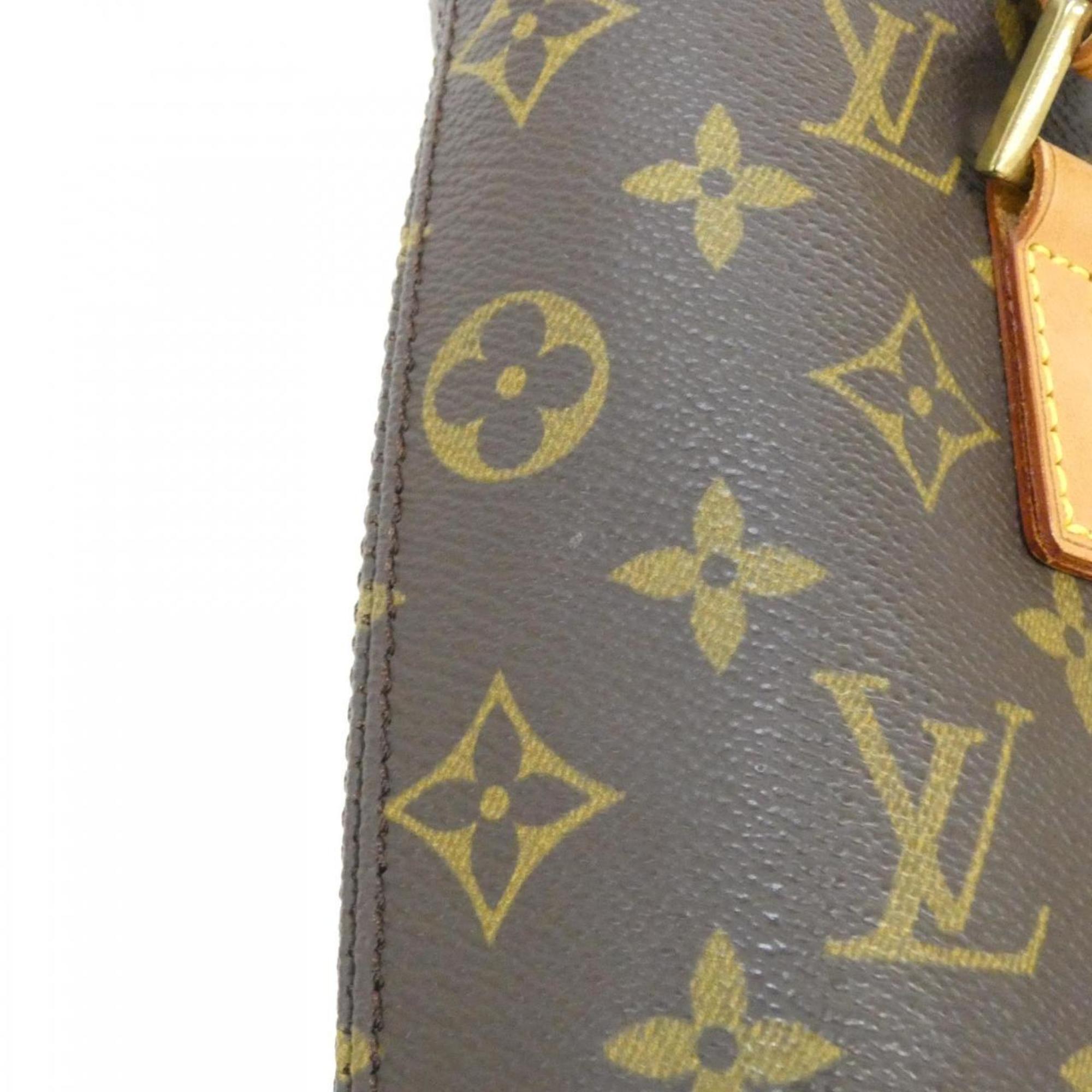 Louis Vuitton Marron Coated Canvas Handbag (Pre-Owned)