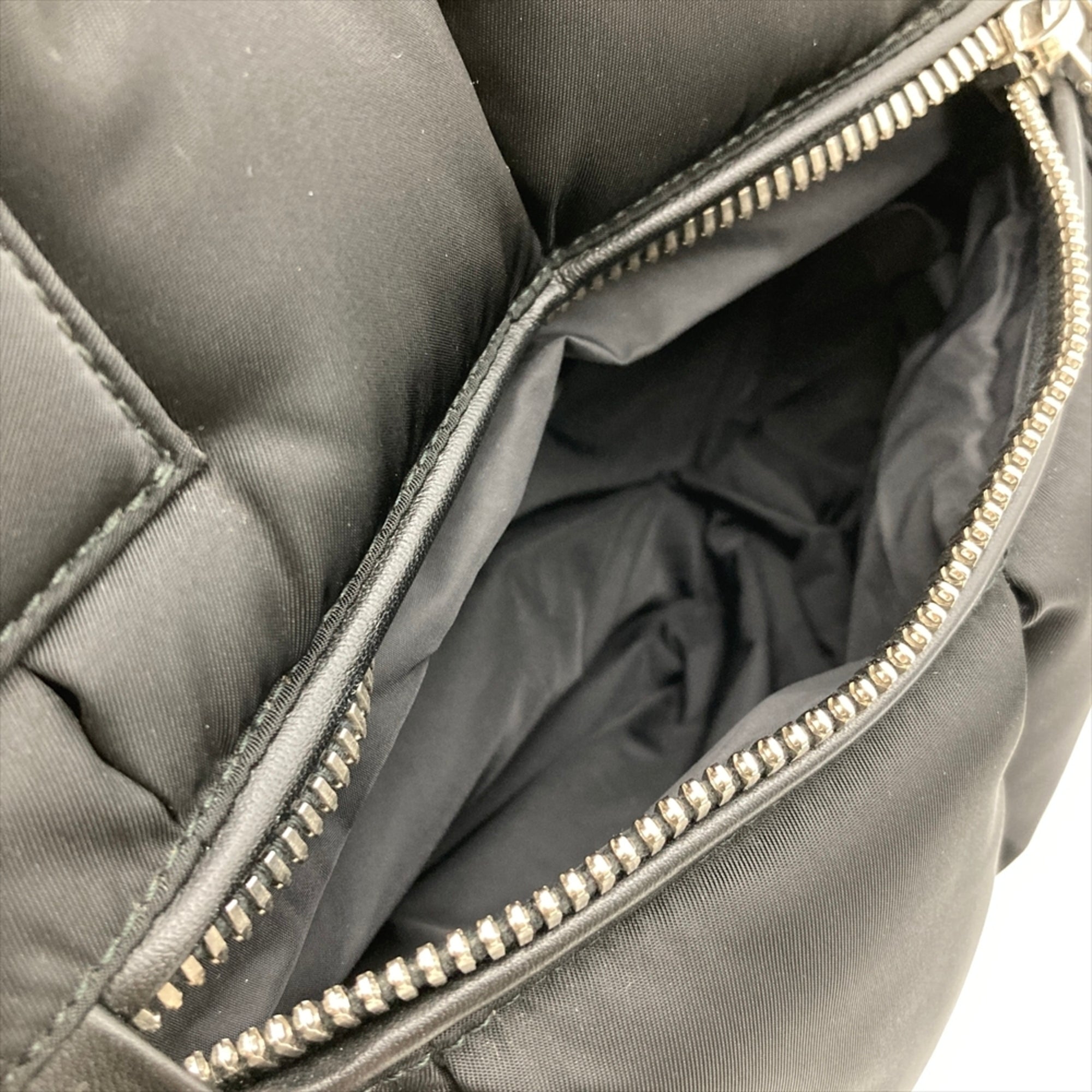 Prada Black Nylon Handbag Shoulder Bag (Pre-Owned)
