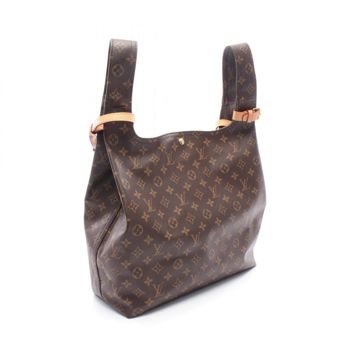 Louis Vuitton Brown Coated Canvas Monogram Pvc Leather Handbag (Pre-Owned)