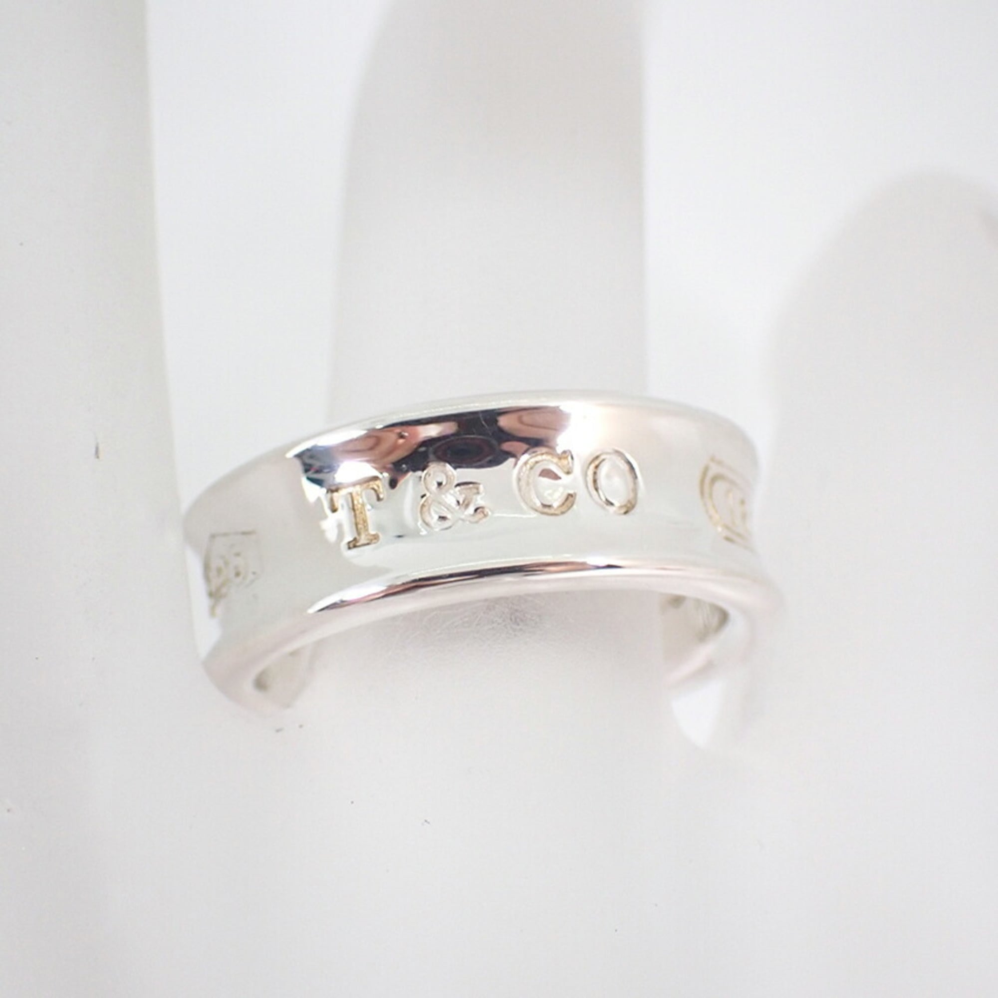 Tiffany Sterling Silver 925 Band Ring (Pre-Owned)