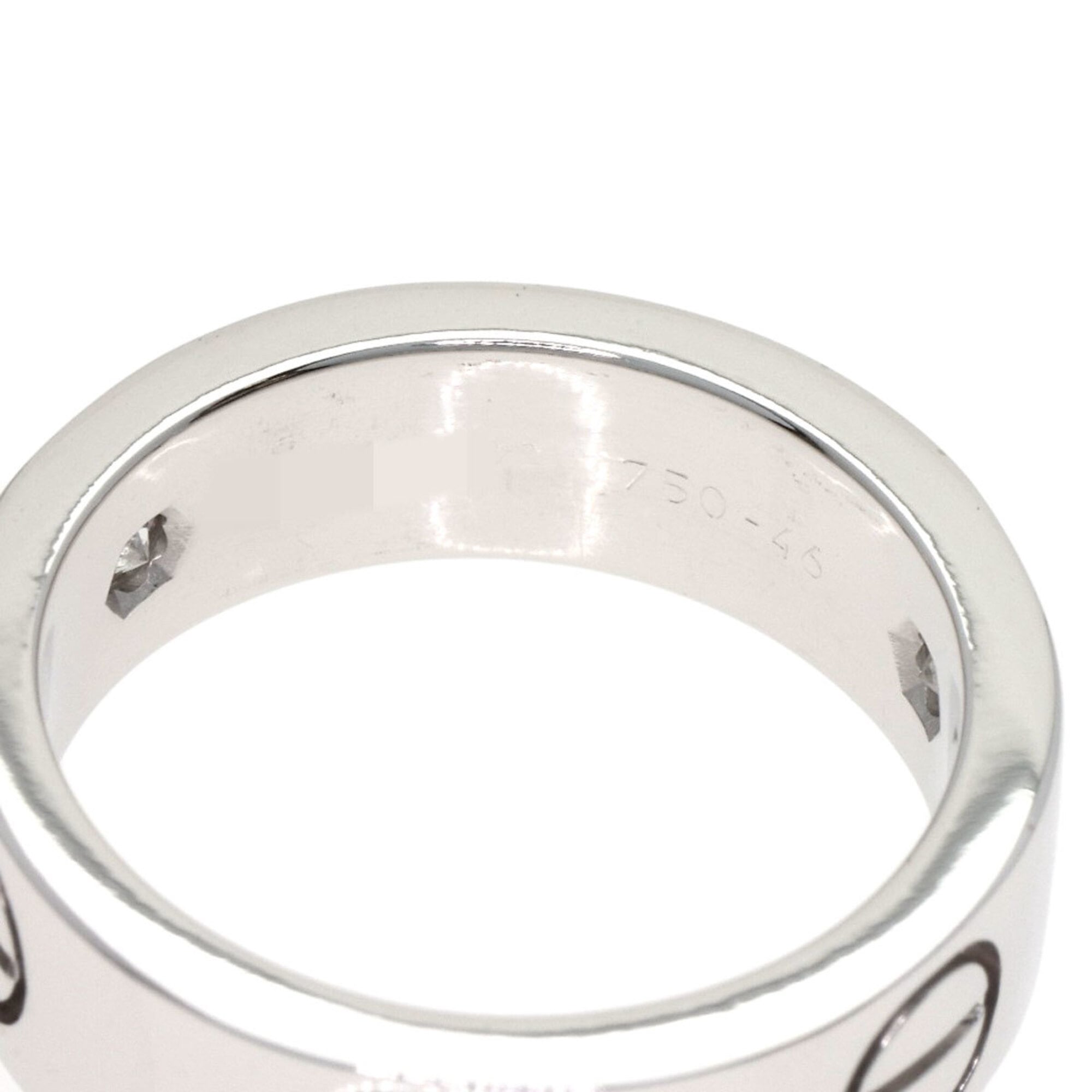 Cartier White Gold (18K) Band Ring (Pre-Owned)