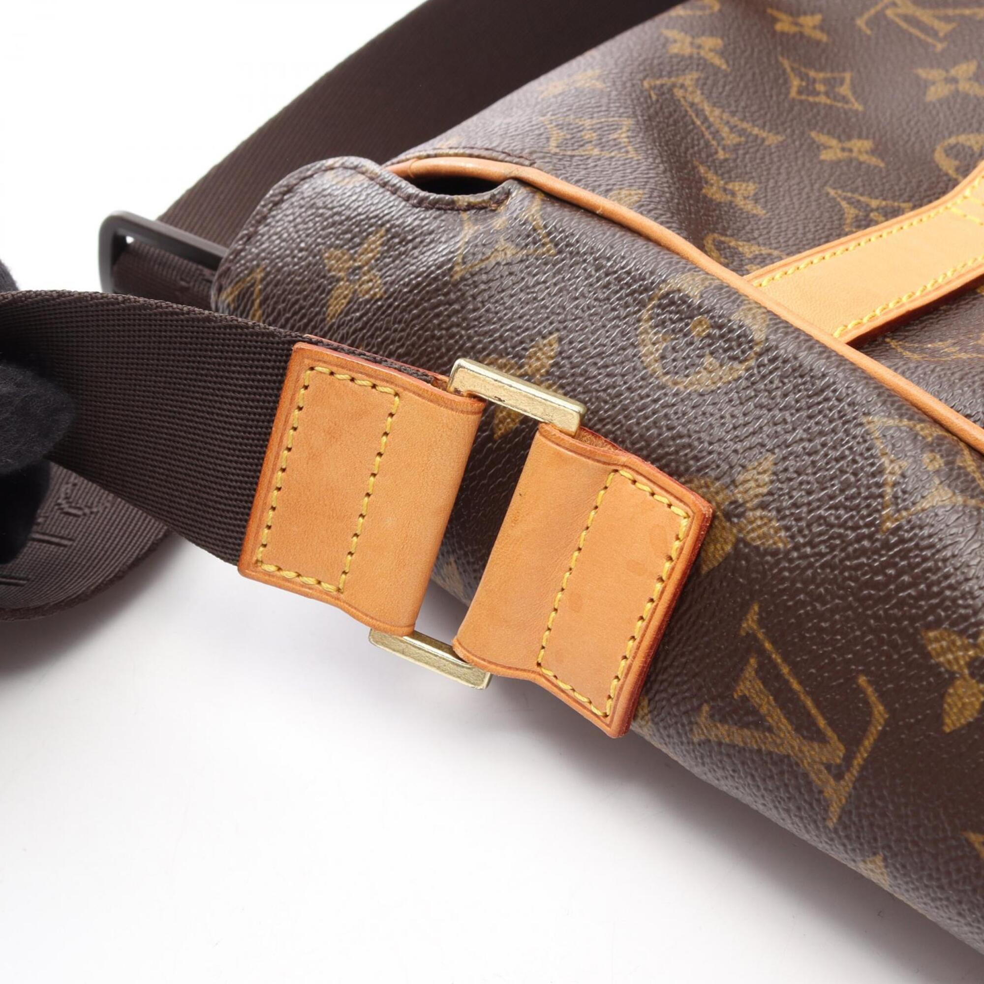 Louis Vuitton Brown Monogram Coated Canvas Handbag Shoulder Bag (Pre-Owned)