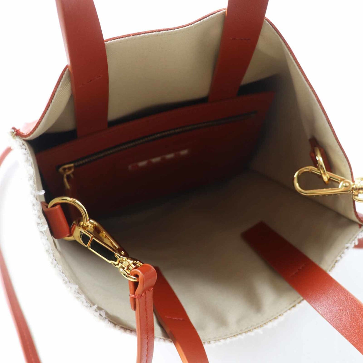 Marni Multi-Color Canvas Leather Shoulder Bag (Pre-Owned)