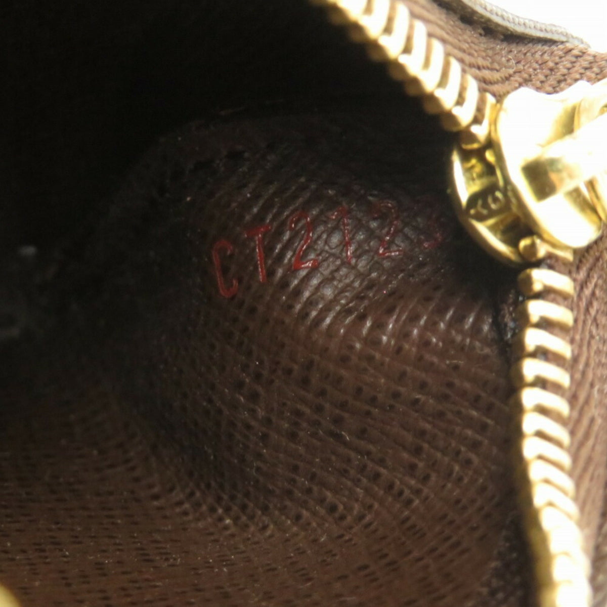 Louis Vuitton Damier Brown Damier Canvas Coin Purse/Coin Case (Pre-Owned)