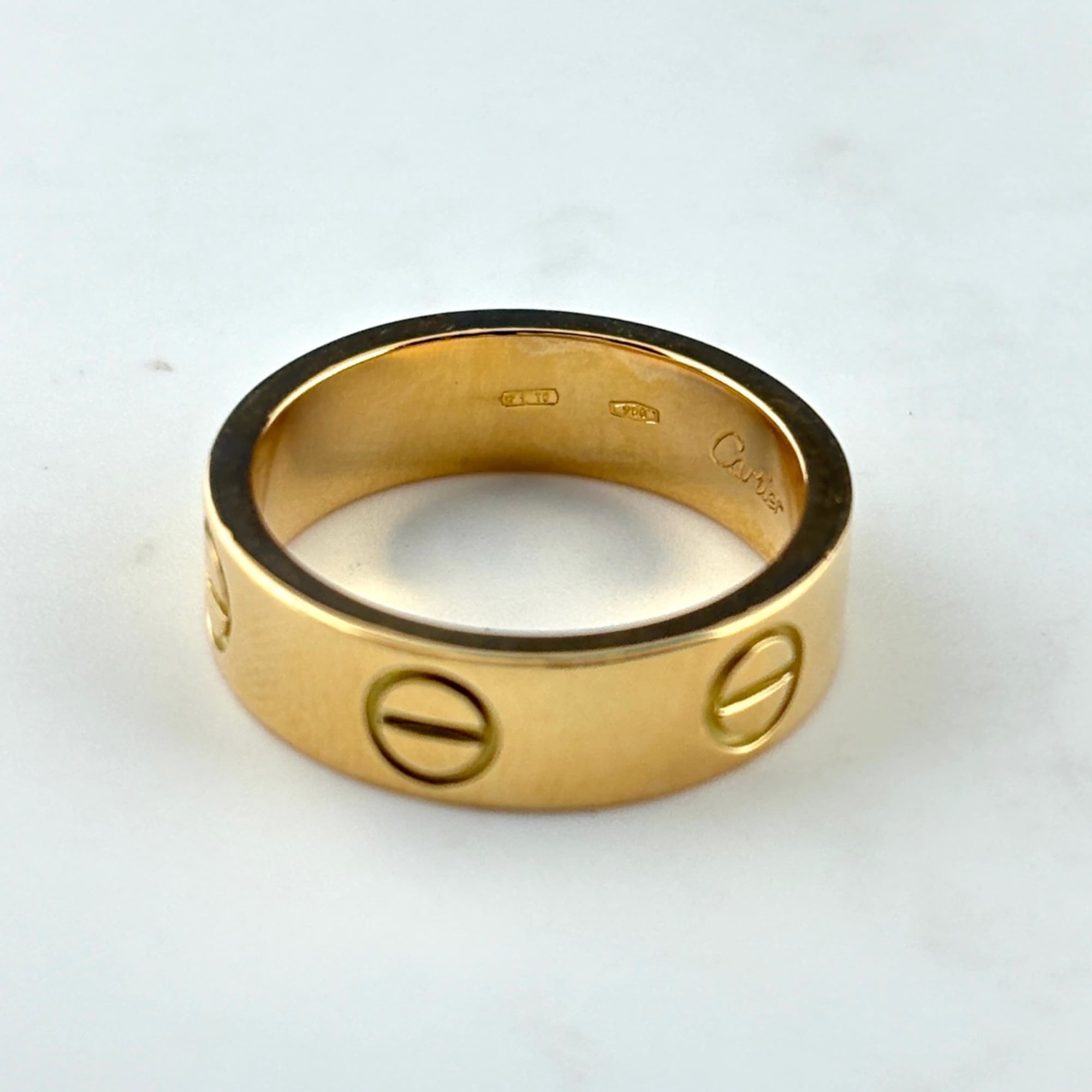 Cartier Yellow Gold (18K) Band Ring (Pre-Owned)