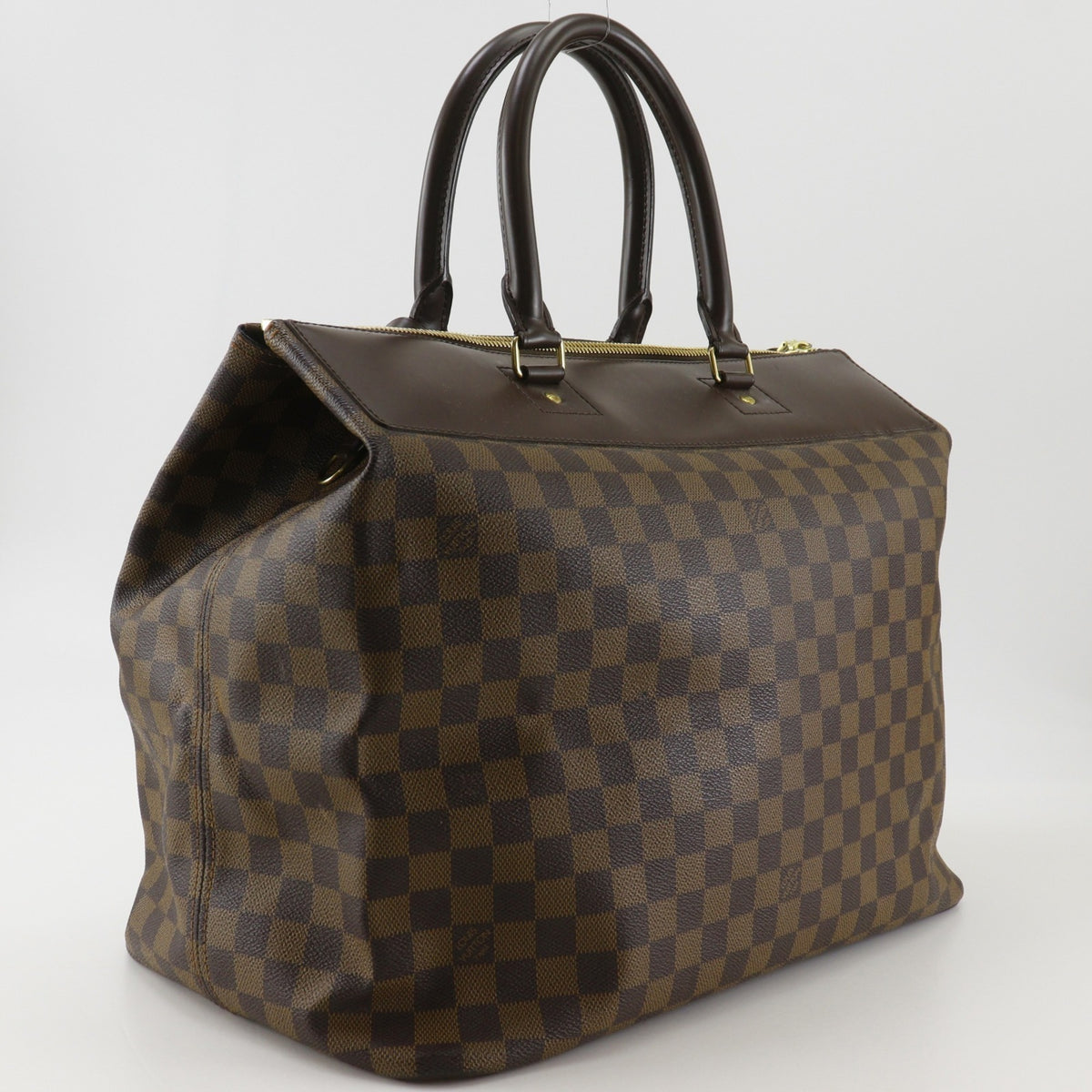 Louis Vuitton Damier Brown Damier Canvas Boston Bag Tote Bag (Pre-Owned)