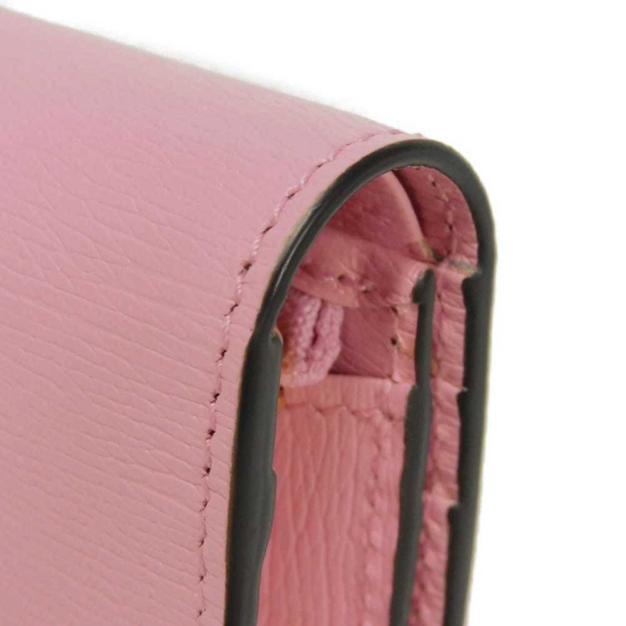 Gucci Light Pink Pink Leather Wallet (Bi-Fold) (Pre-Owned)