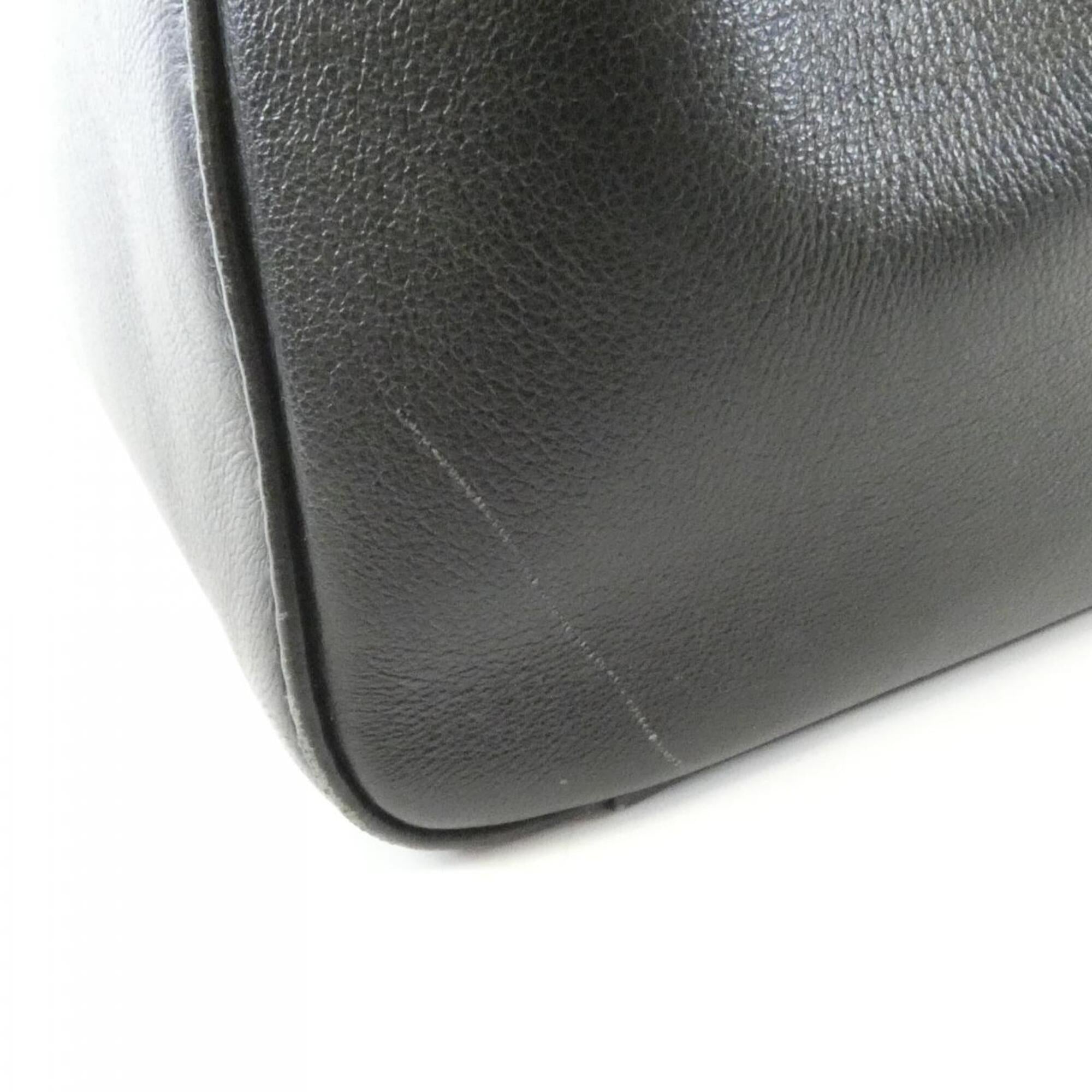 Fendi Black Leather Handbag (Pre-Owned)
