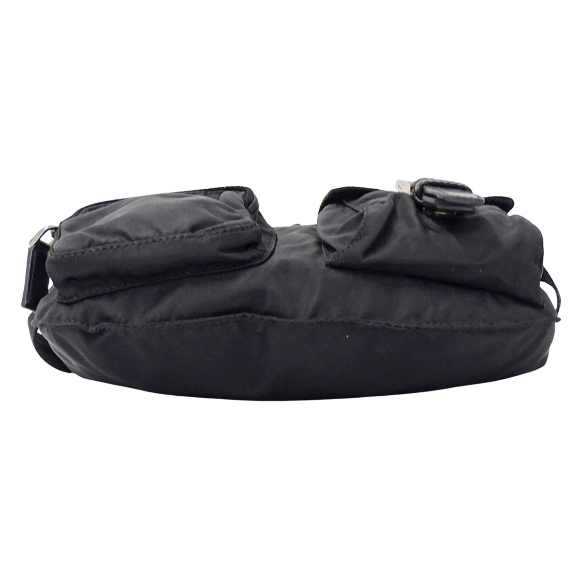 Prada Black Nylon Handbag Sling Bag (Pre-Owned)