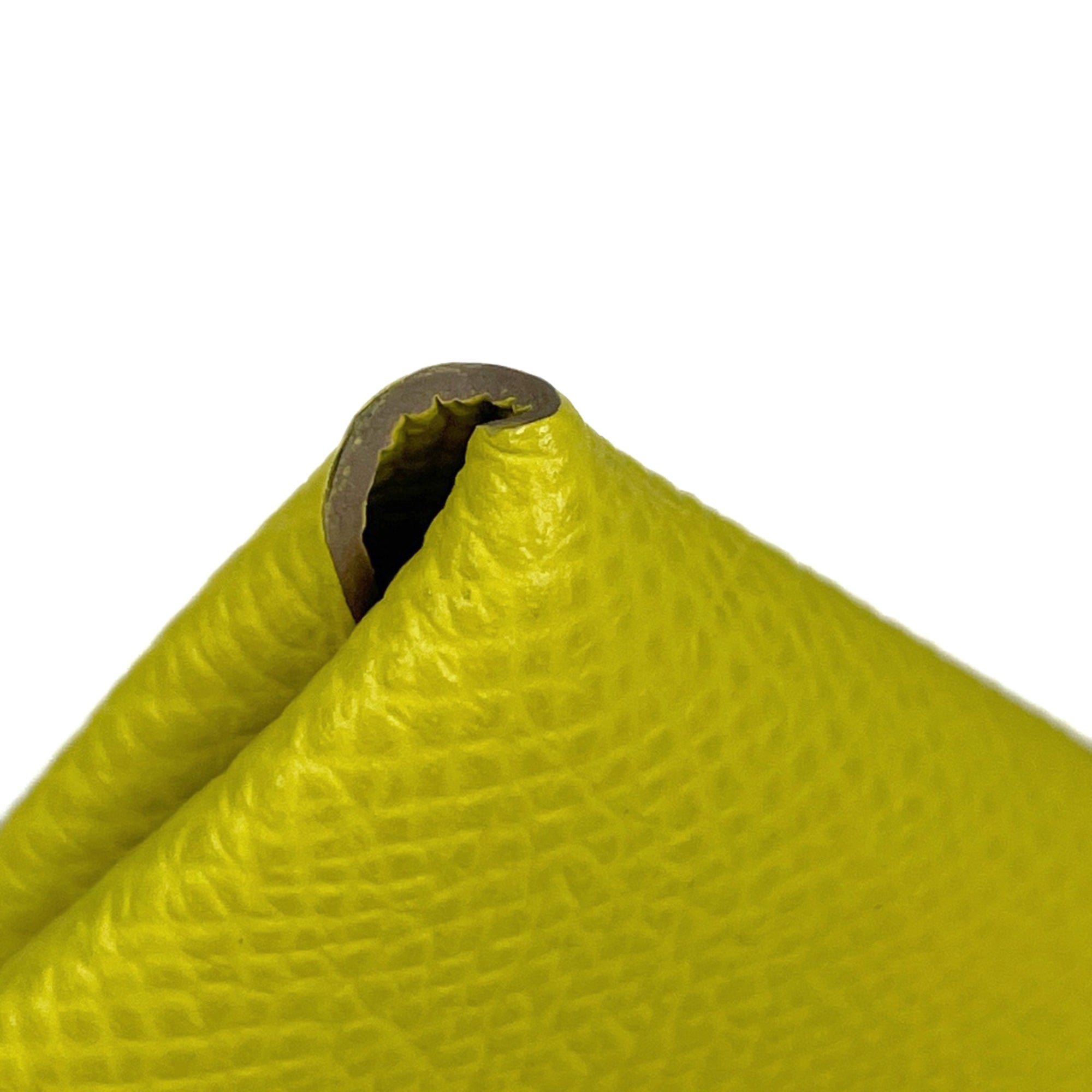 Hermes Bastia Soufre Yellow Epsom Leather Coin Purse/Coin Case (Pre-Owned)