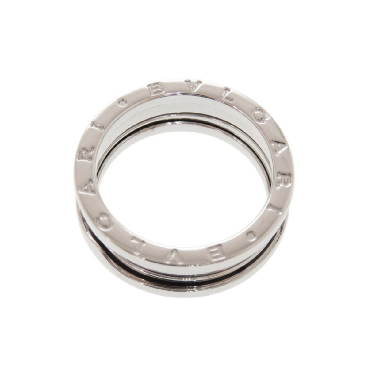 Bvlgari White Gold White Gold (18K) Band Ring (Pre-Owned)