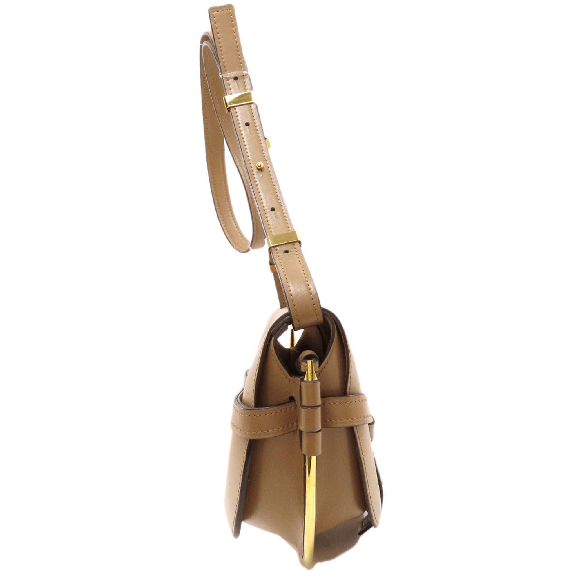 Loewe Brown Leather Shoulder Bag (Pre-Owned)
