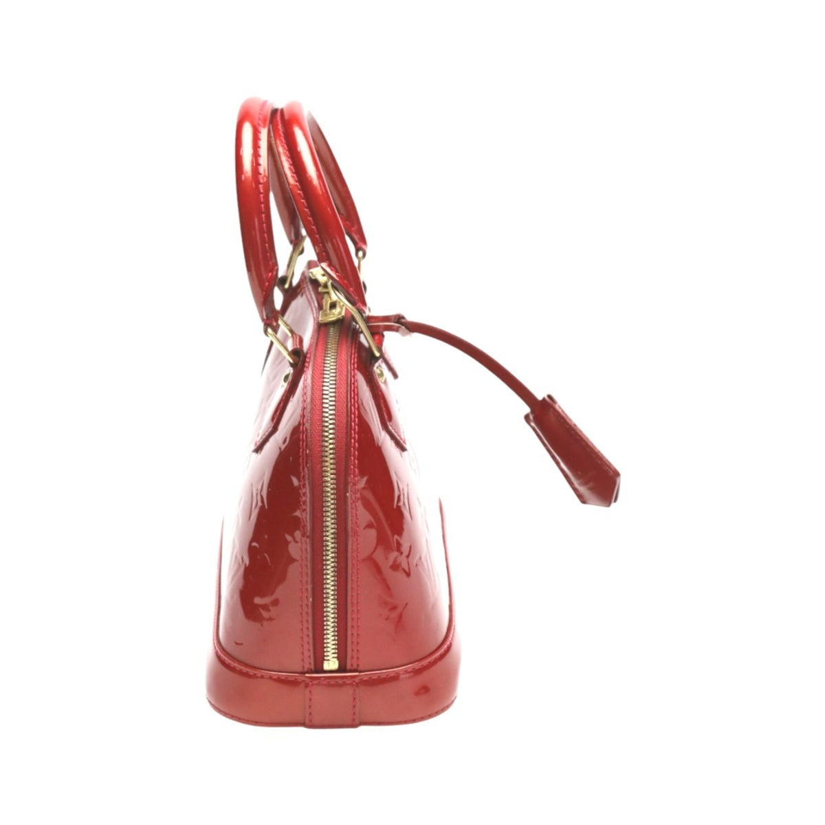 Louis Vuitton Monogram Vernis Red Color Monogram Vernis Handbag (Pre-Owned)