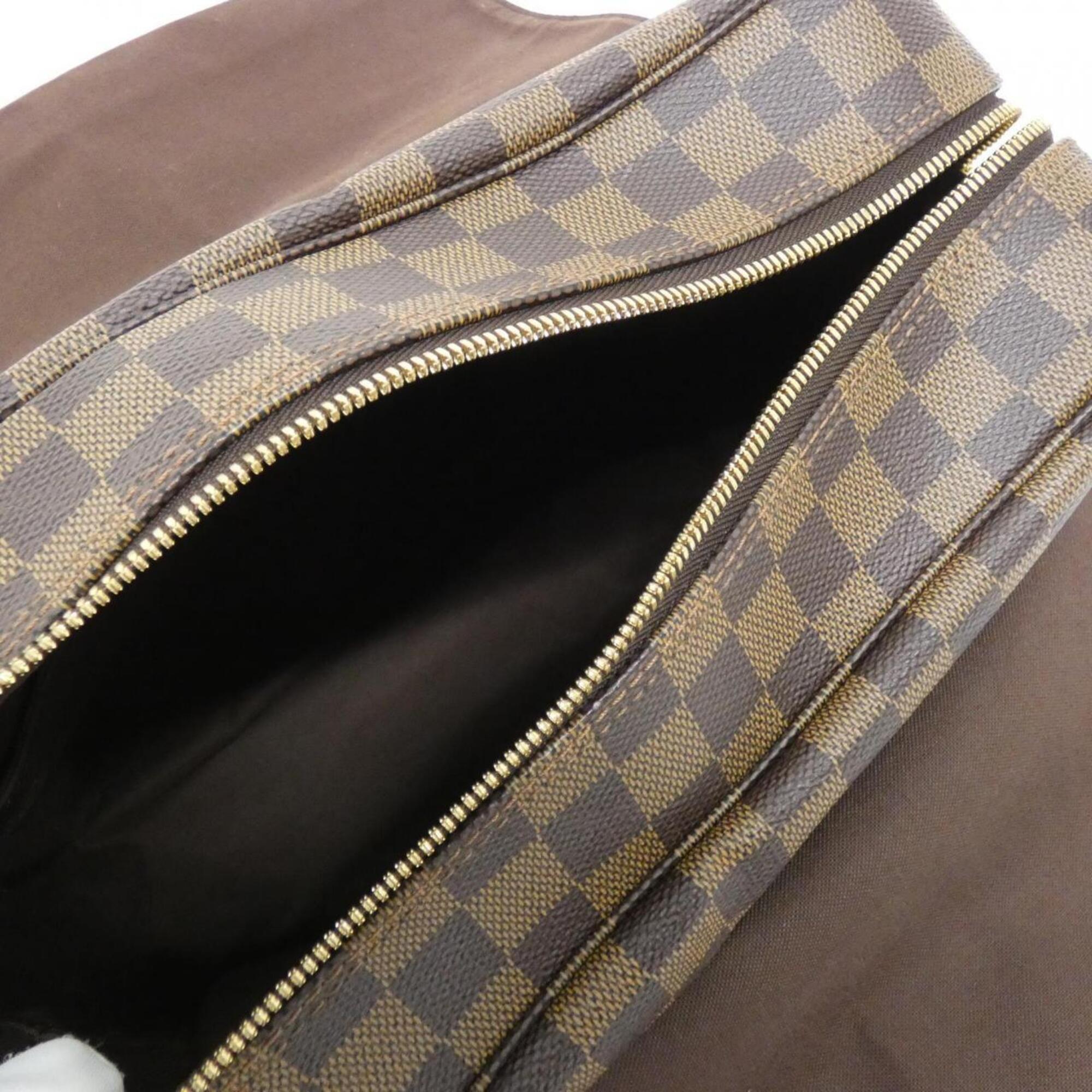 Louis Vuitton Brown Coated Canvas Shoulder Bag (Pre-Owned)