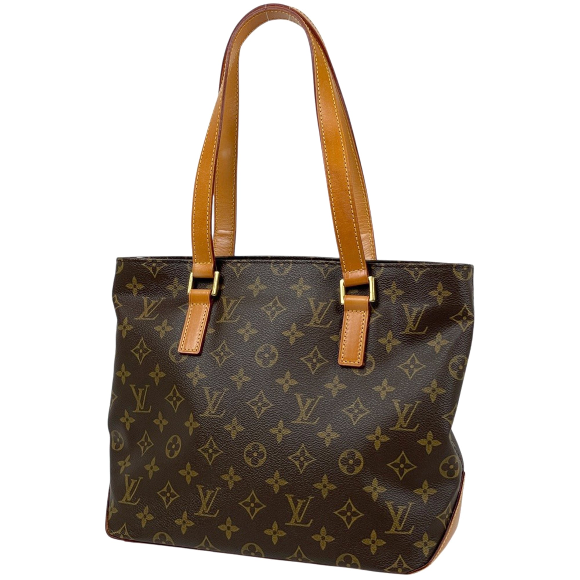 Louis Vuitton Brown Monogram Shoulder Bag Tote Bag (Pre-Owned)