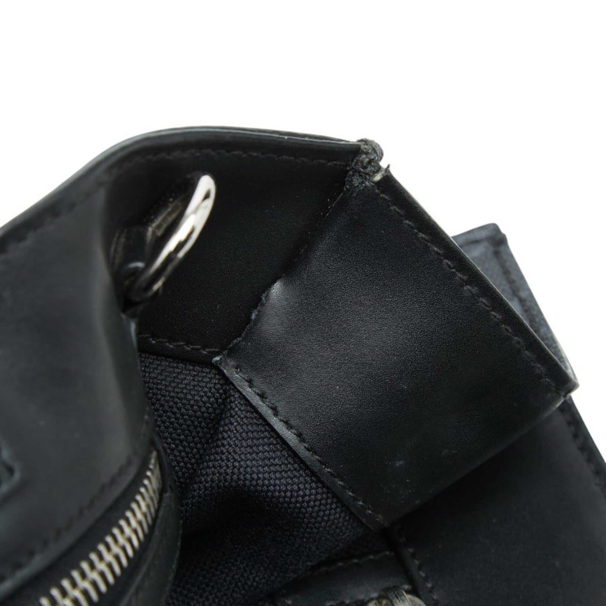 Gucci Black Pvc Leather Shoulder Bag Tote Bag (Pre-Owned)