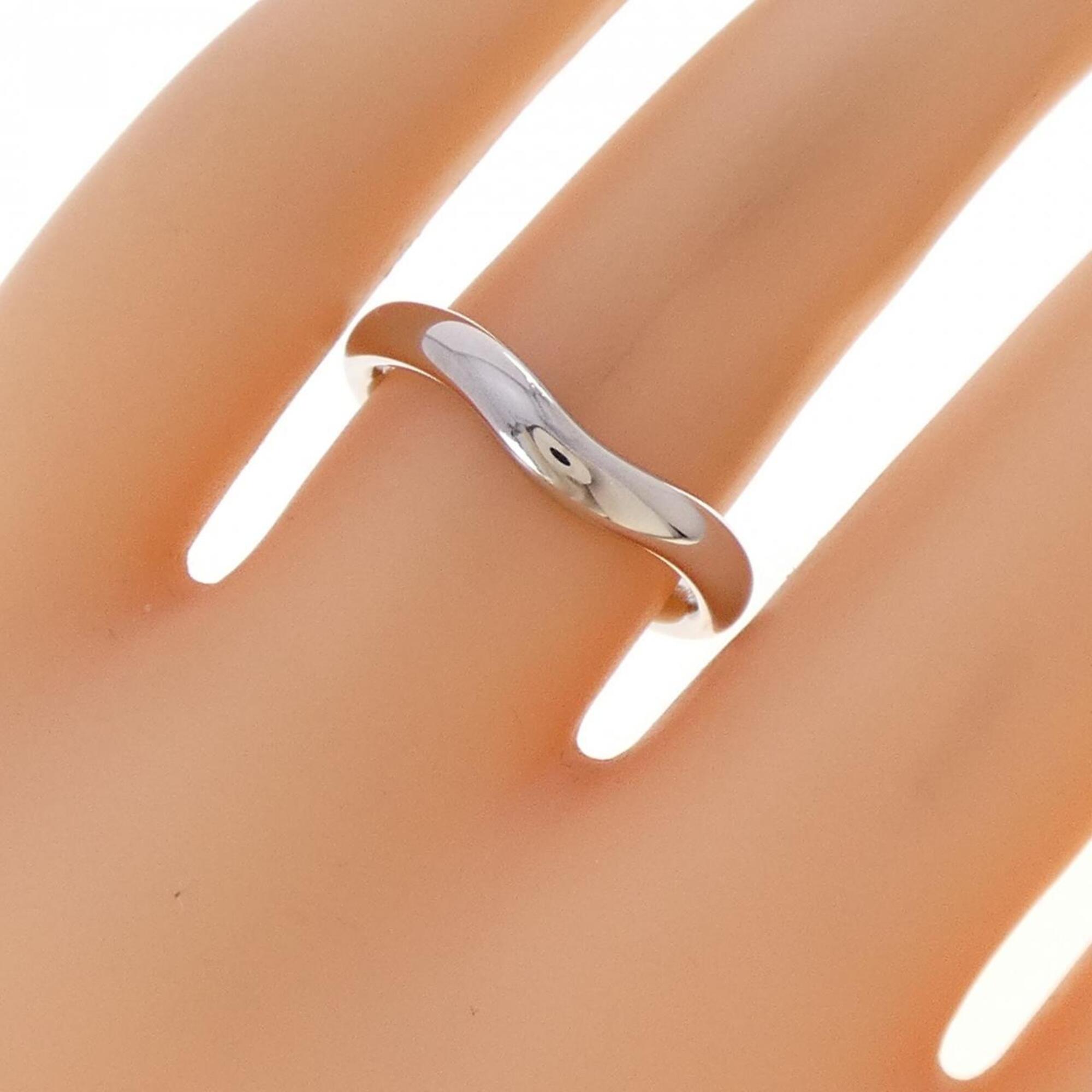 Tiffany Platinum Platinum 950 Band Ring (Pre-Owned)