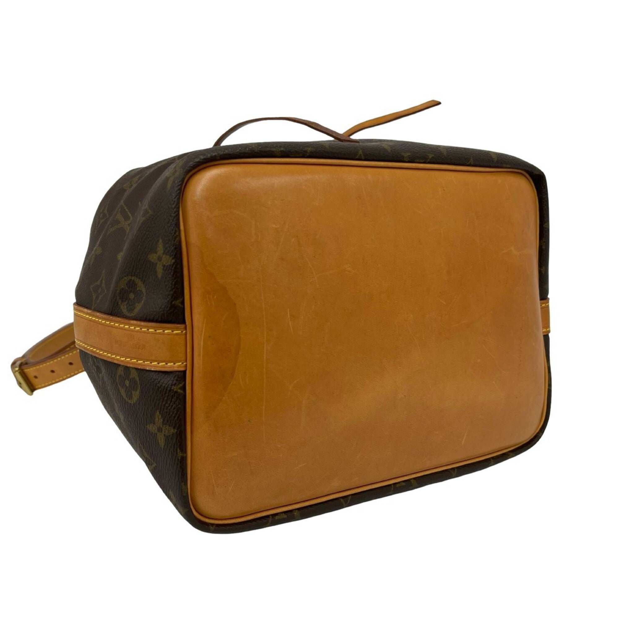 Louis Vuitton Brown Leather Shoulder Bag (Pre-Owned)