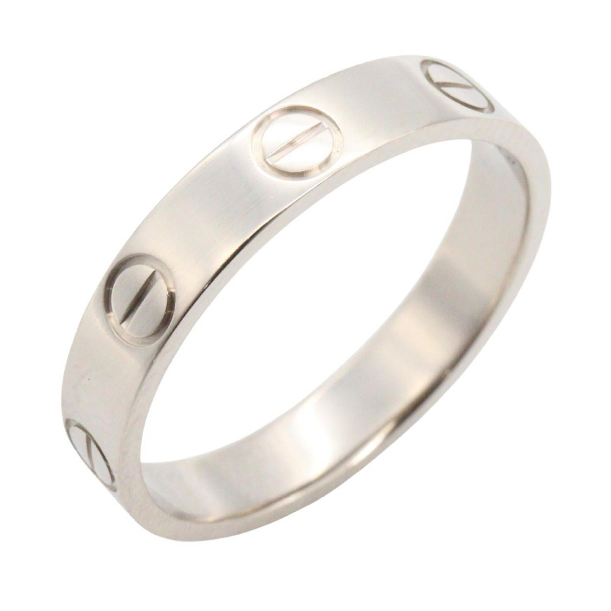 Cartier Silver White Gold (18K) Band Ring (Pre-Owned)