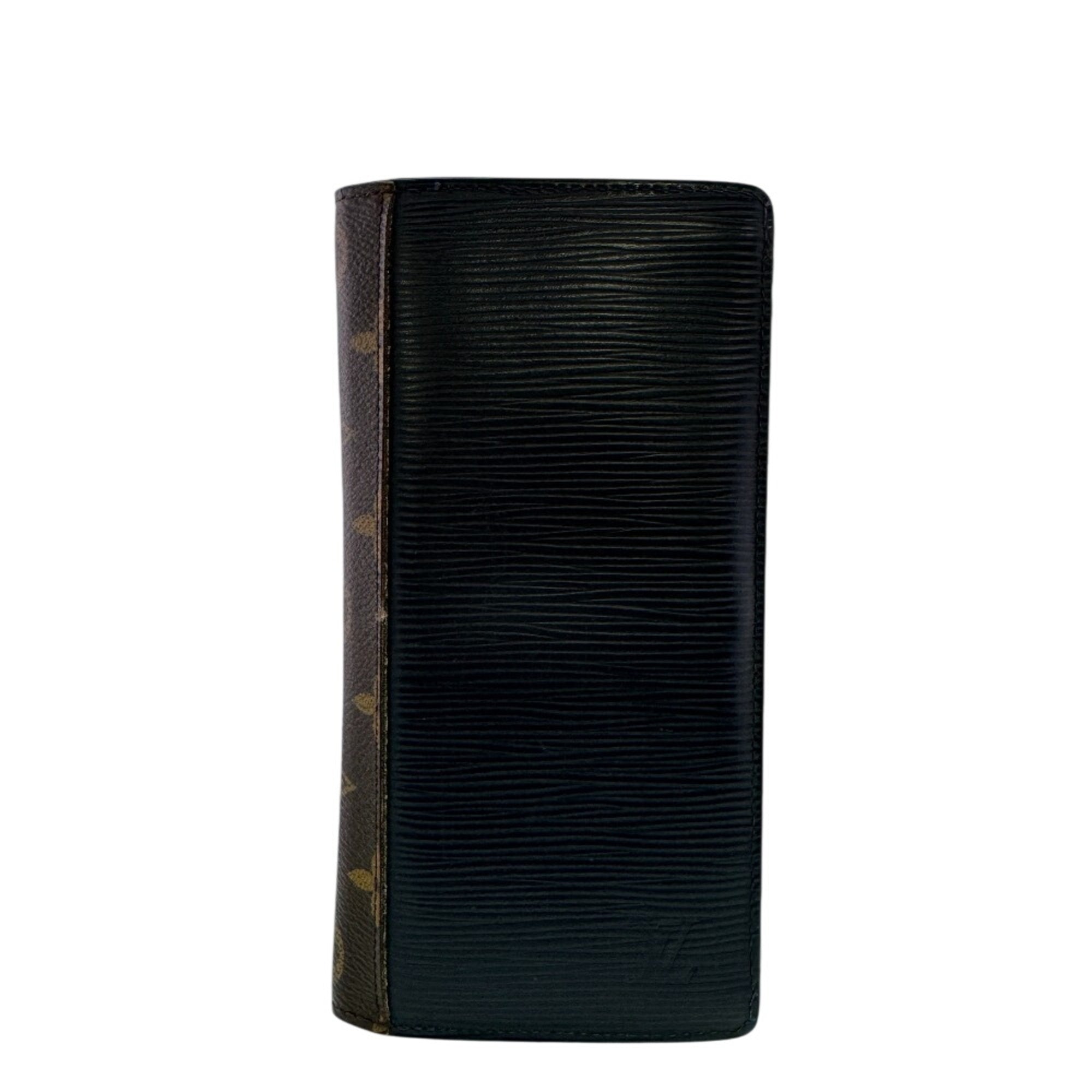 Louis Vuitton Epi Brown Leather Long Wallet (Bi-Fold) (Pre-Owned)