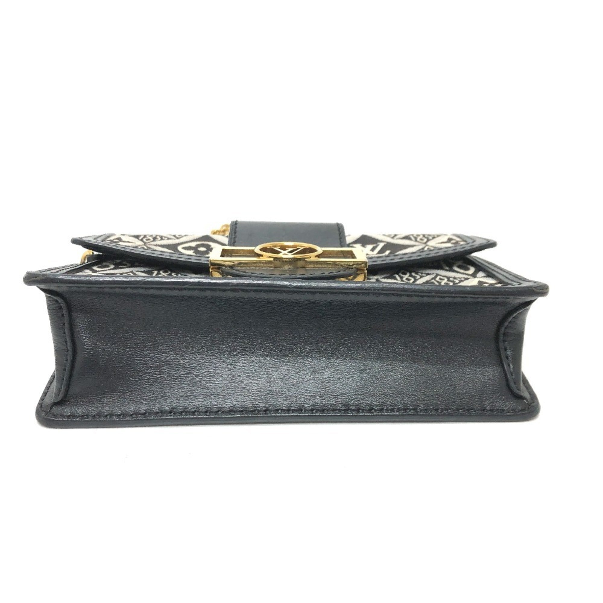 Louis Vuitton Navy Canvas Shoulder Bag (Pre-Owned)