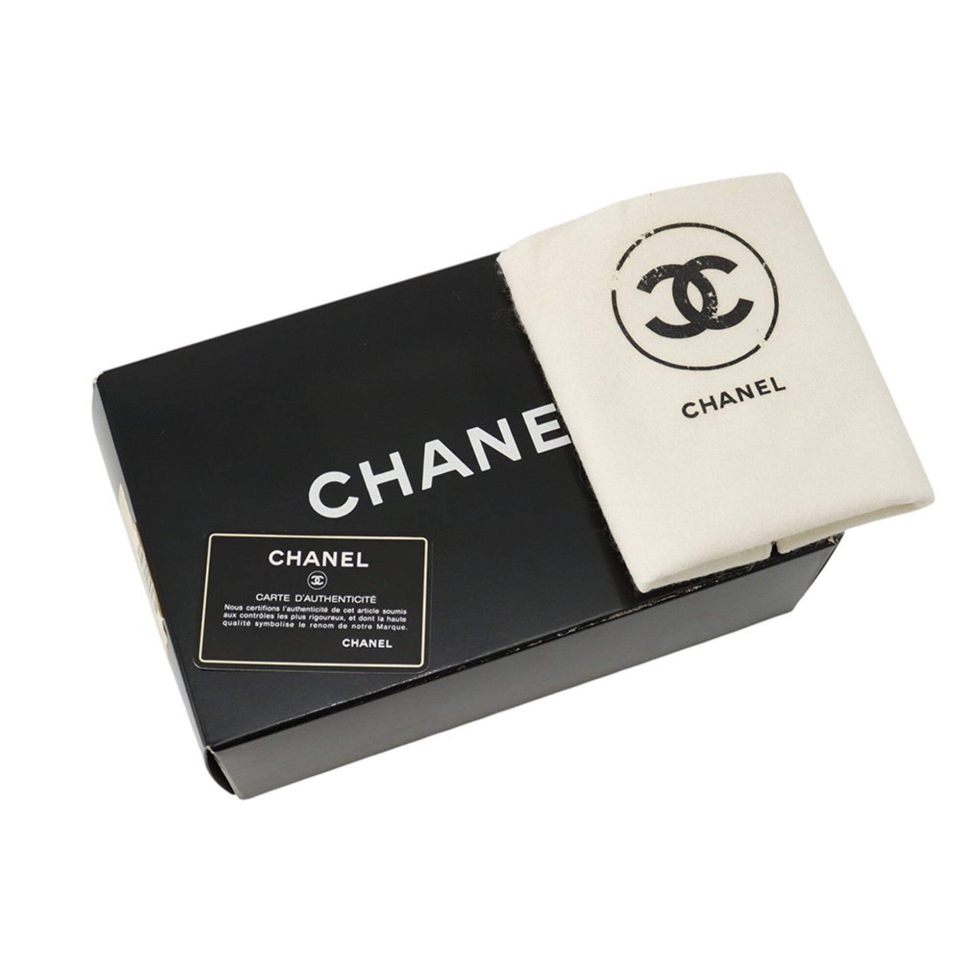 Chanel Black Leather Handbag Shoulder Bag (Pre-Owned)