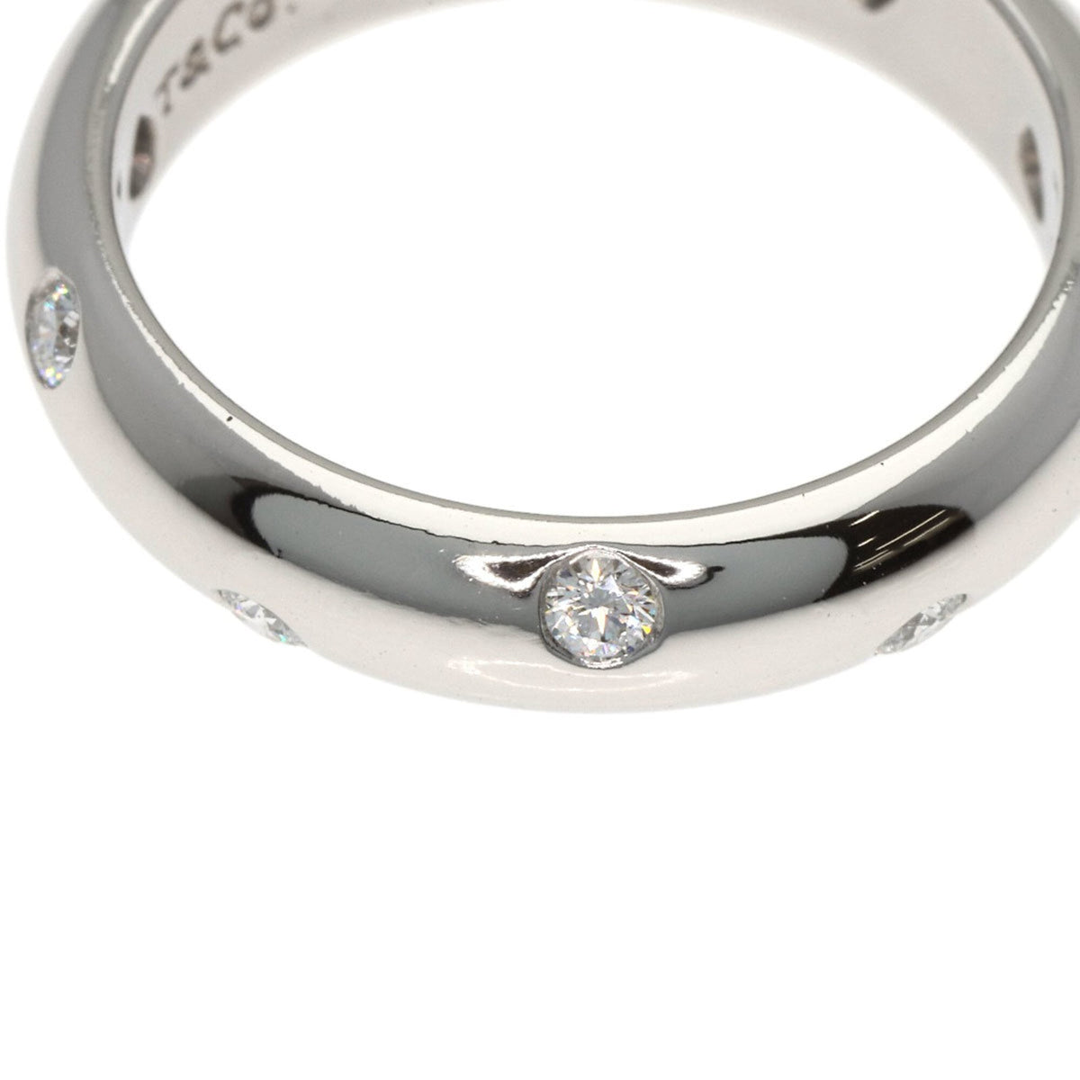 Tiffany Silver Platinum 950 Band Ring (Pre-Owned)