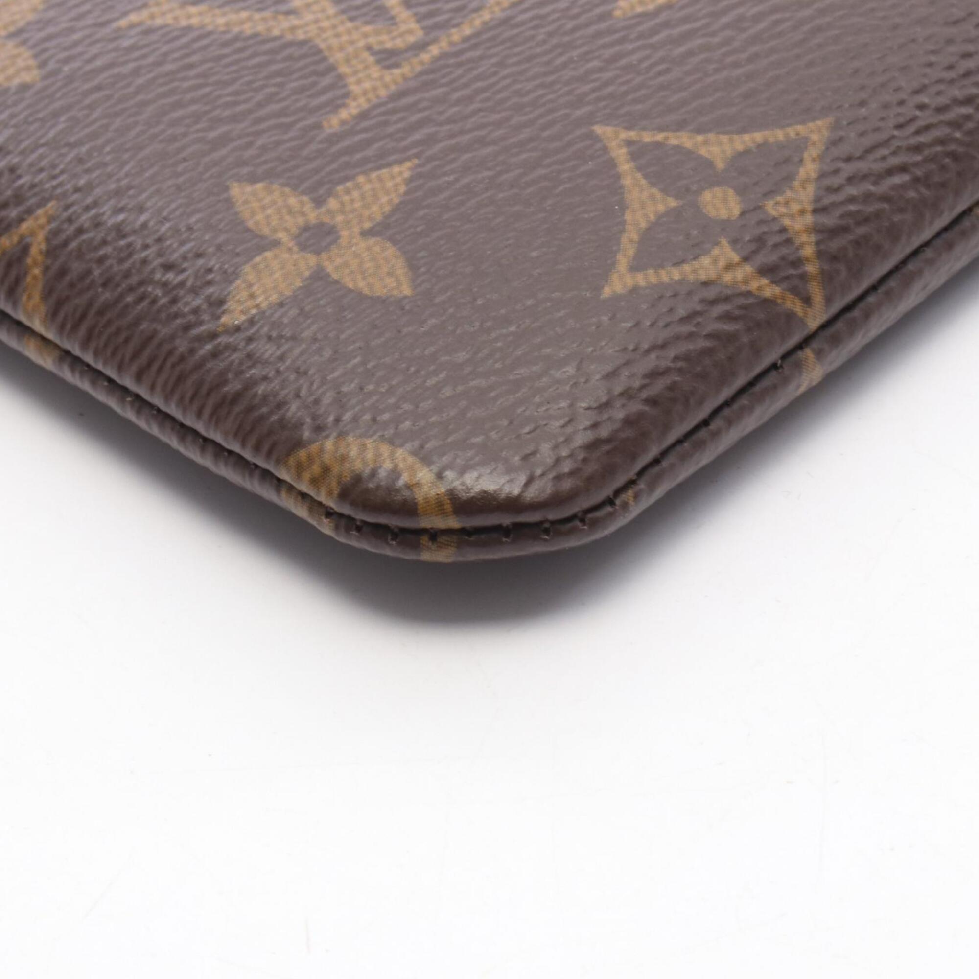 Louis Vuitton Brown Pvc Pochette (Pre-Owned)