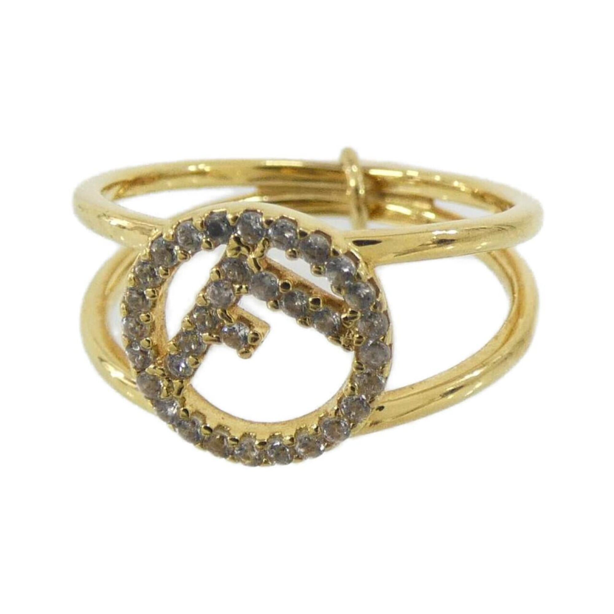 Fendi Gold Band Ring (Pre-Owned)