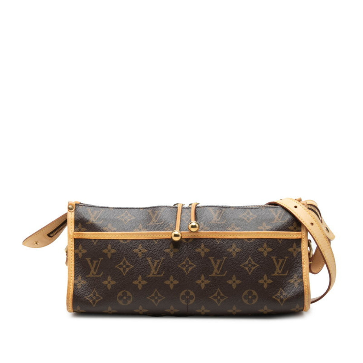 Louis Vuitton Monogram Brown Pvc Leather Shoulder Bag (Pre-Owned)