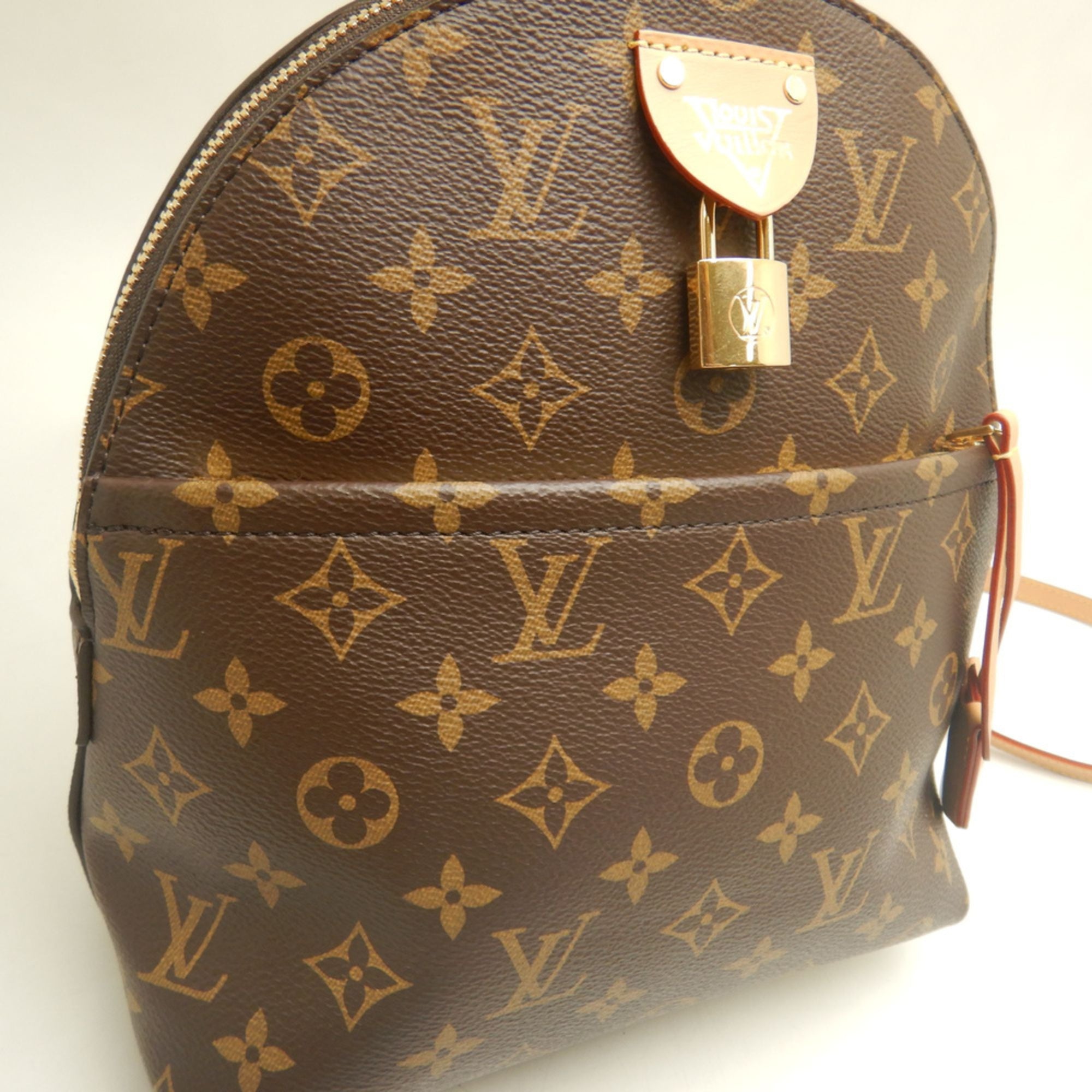 Louis Vuitton Brown Monogram Canvas Backpack (Pre-Owned)