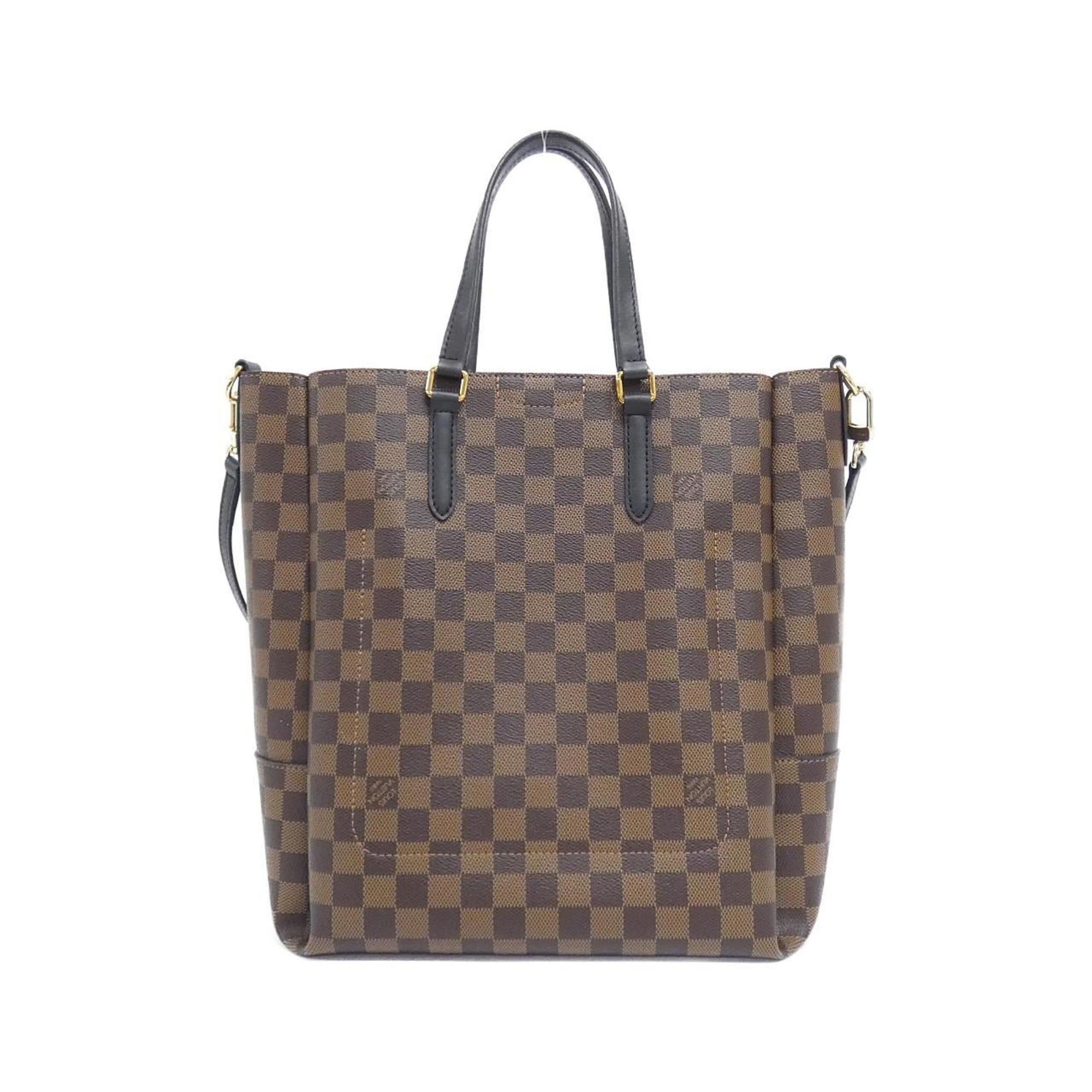 Louis Vuitton Brown Coated Canvas Handbag (Pre-Owned)