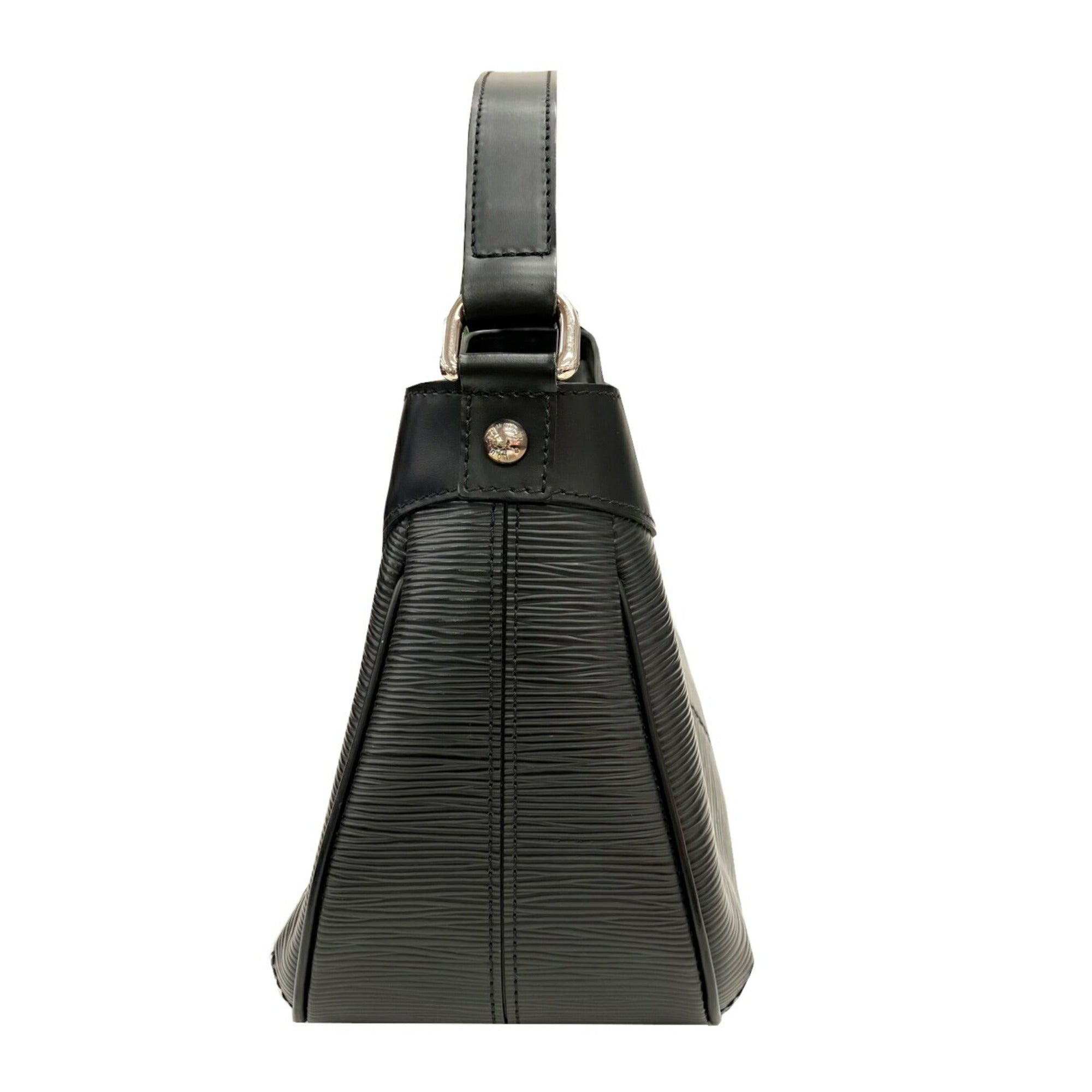 Louis Vuitton Black Noir Epi Leather Shoulder Bag (Pre-Owned)