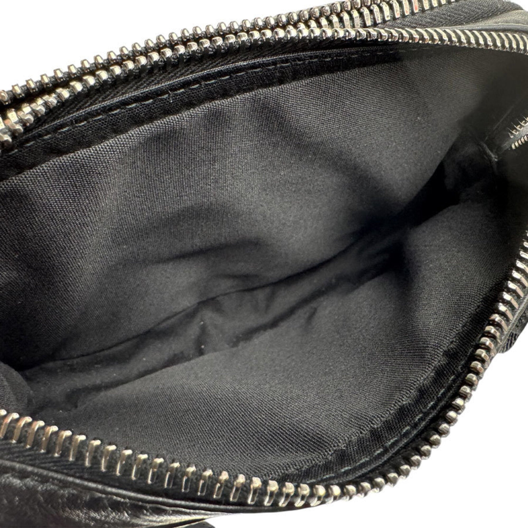 Christian Dior Black Coated Canvas Shoulder Bag (Pre-Owned)