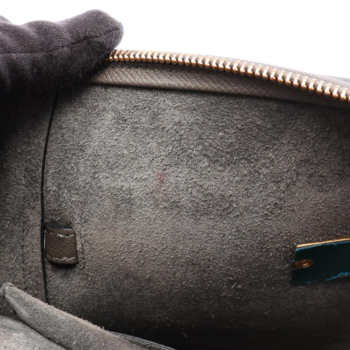 Celine Gray Leather Handbag (Pre-Owned)