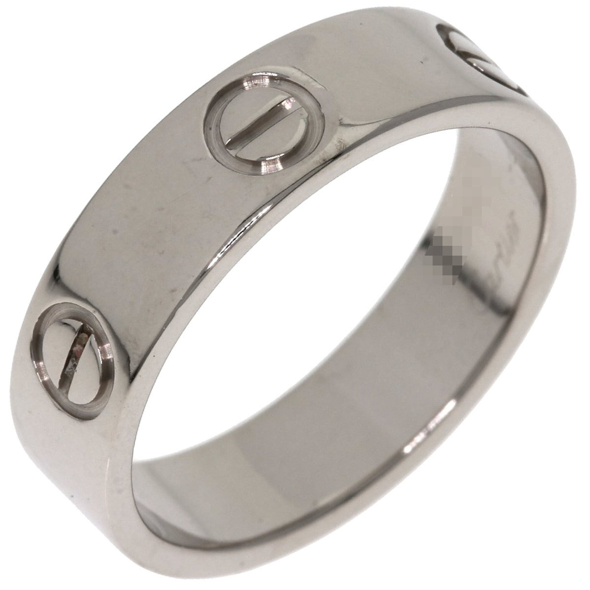 Cartier Love White Gold (18K) Band Ring (Pre-Owned)