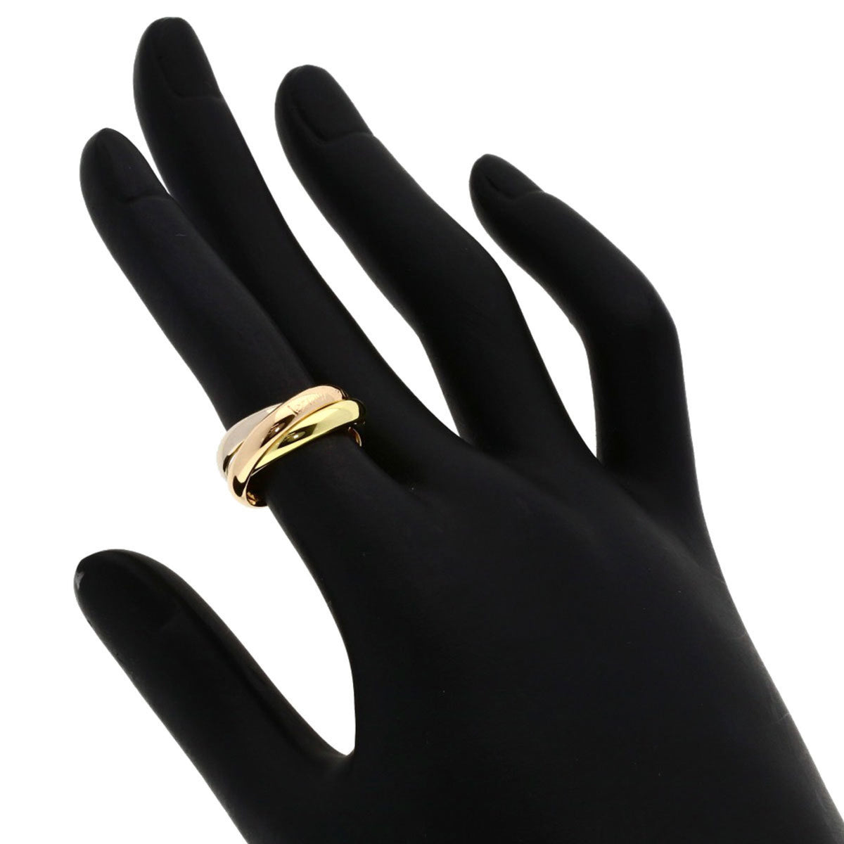 Cartier Trinity Yellow Gold (18K) Pink Gold (18K) White Gold (18K) Band Ring (Pre-Owned)