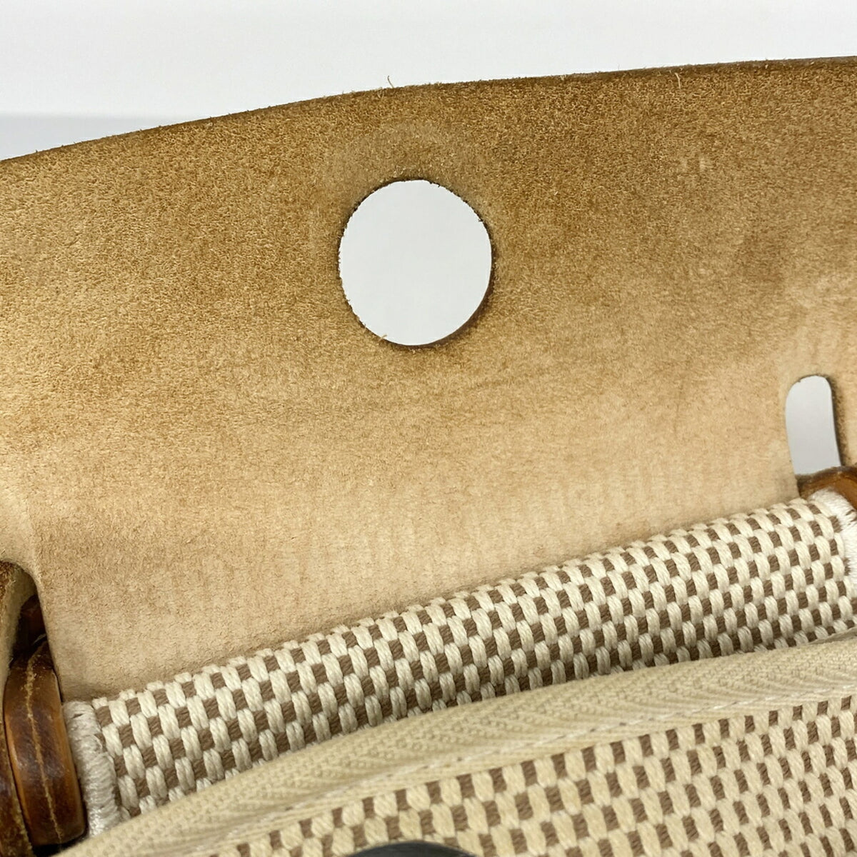 Hermes Natural Handbag (Pre-Owned)