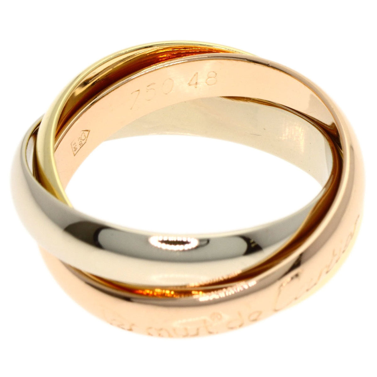 Cartier Yellow Gold (18K) Pink Gold (18K) White Gold (18K) Band Ring (Pre-Owned)