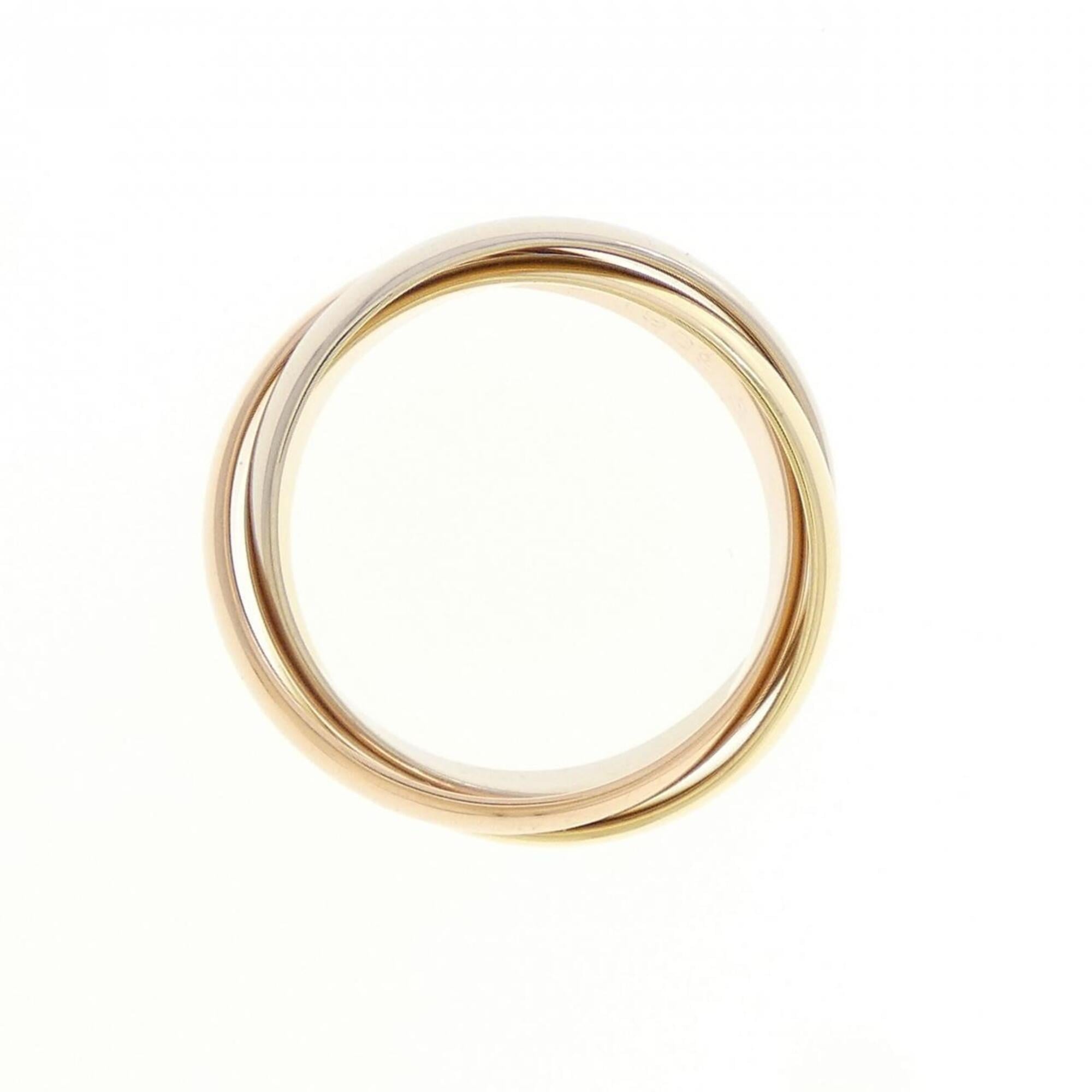 Cartier Pink Gold White Gold Yellow Gold Yellow Gold (18K) Pink Gold (18K) White Gold (18K) Band Ring (Pre-Owned)
